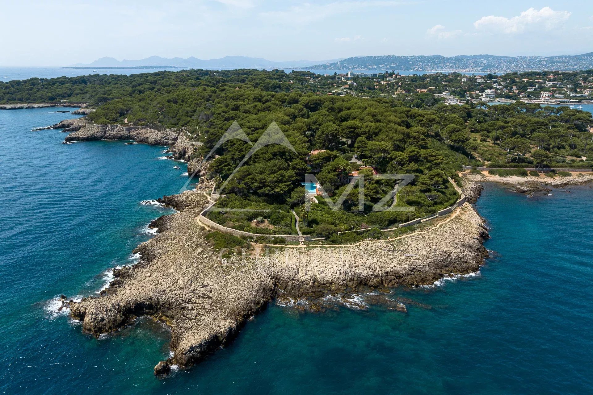 Cap d'Antibes - Unique propriété 9 chambres