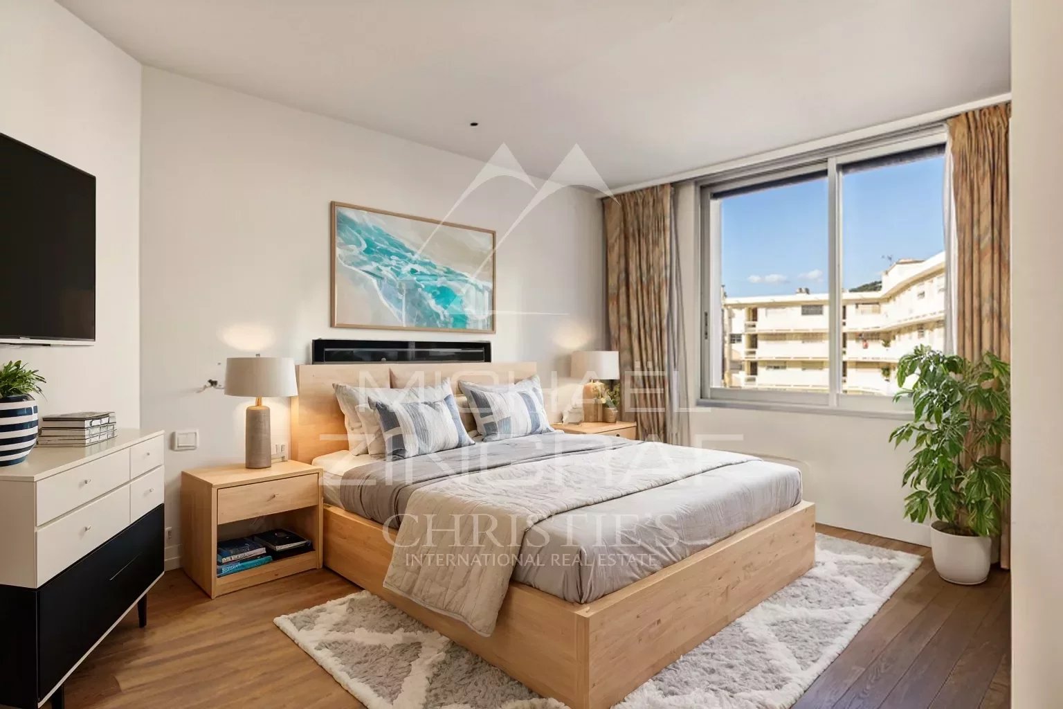 Cannes - Croisette - 6-Zimmer-Wohnung mit Panorama-Meerblick