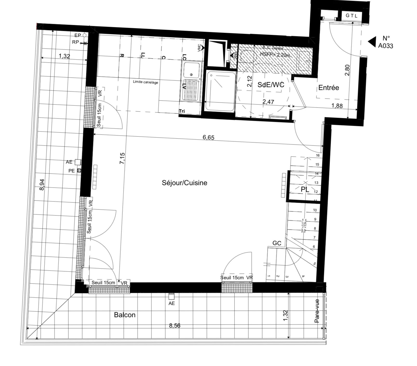 A vendre - Programme Neuf - Duplex 3 chambres - Suresnes (92)