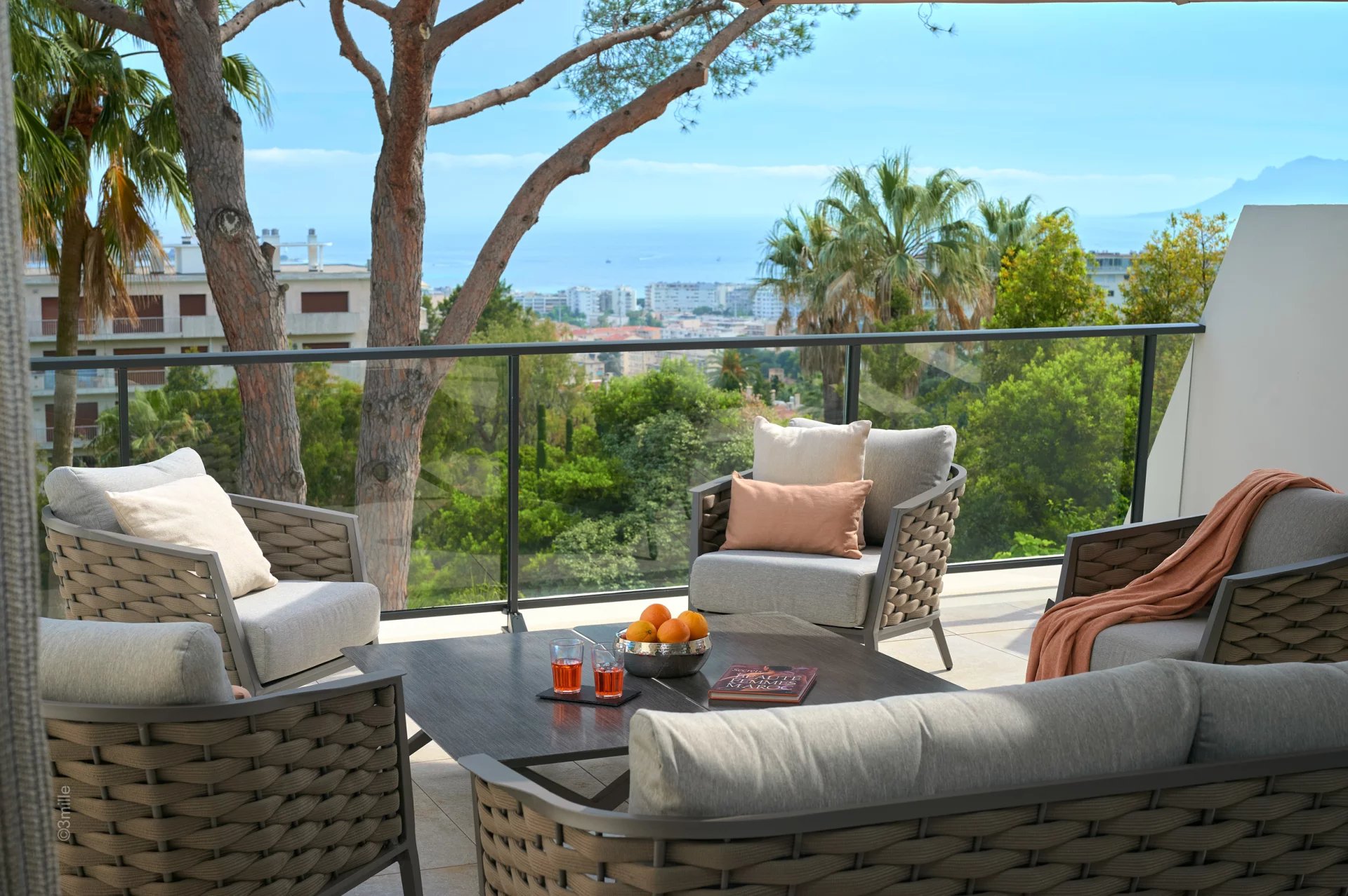 Cannes - Californie - Penthouse d'exception au sein d'une résidence moderne de prestige