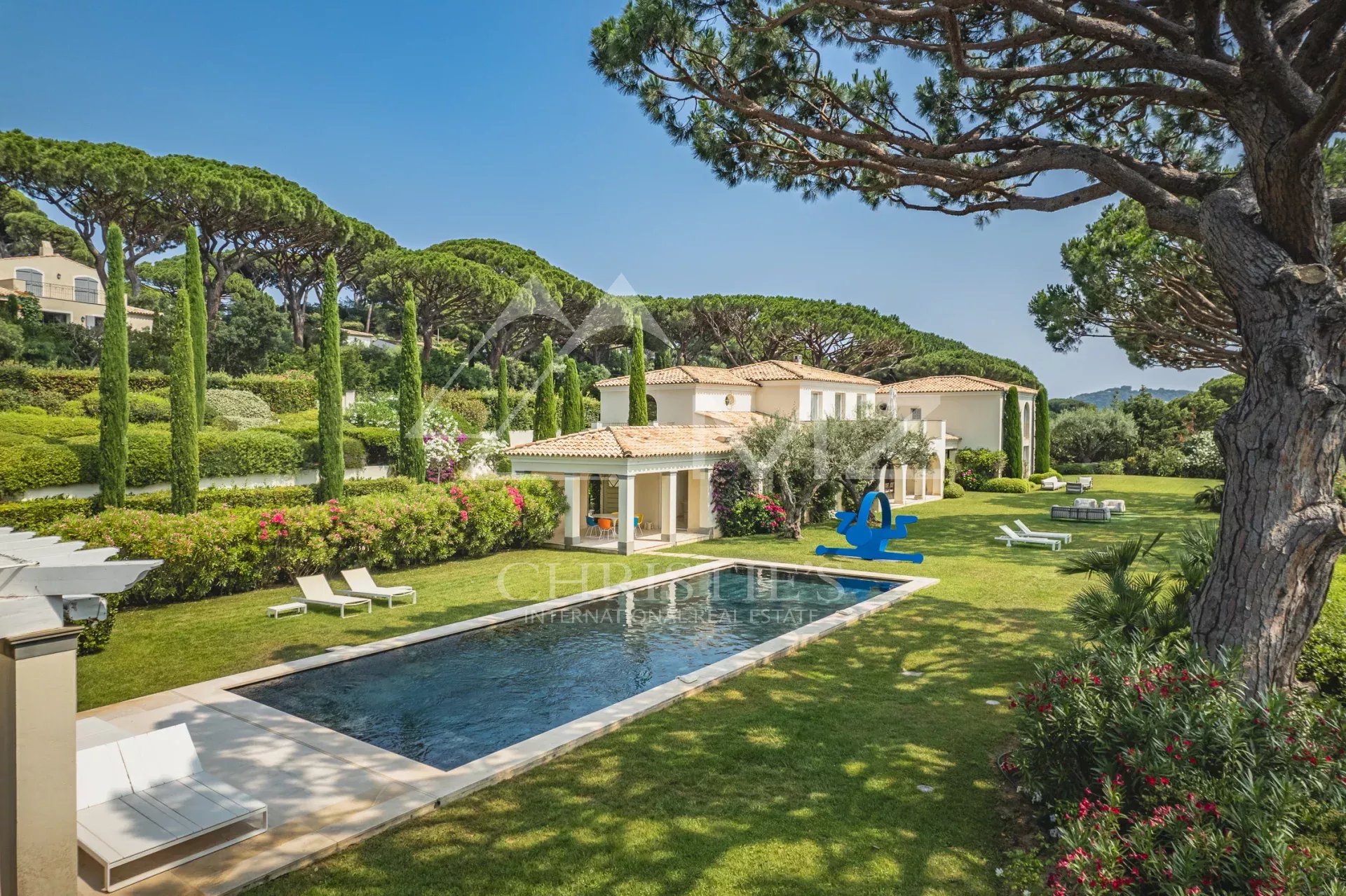 Saint-Tropez - Les Parcs - Magnifique propriété vue mer