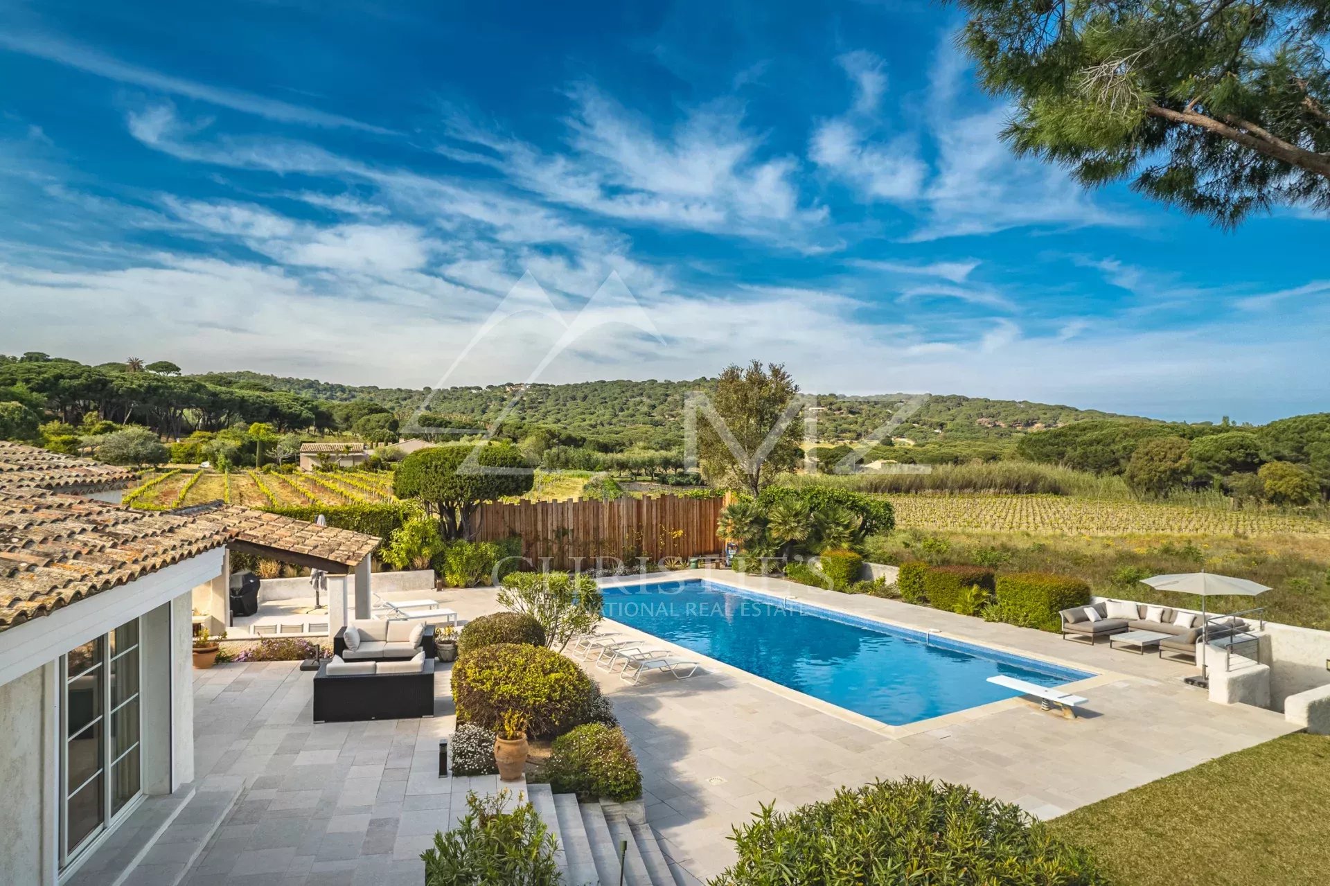 Ramatuelle - Villa in a quiet area with tennis