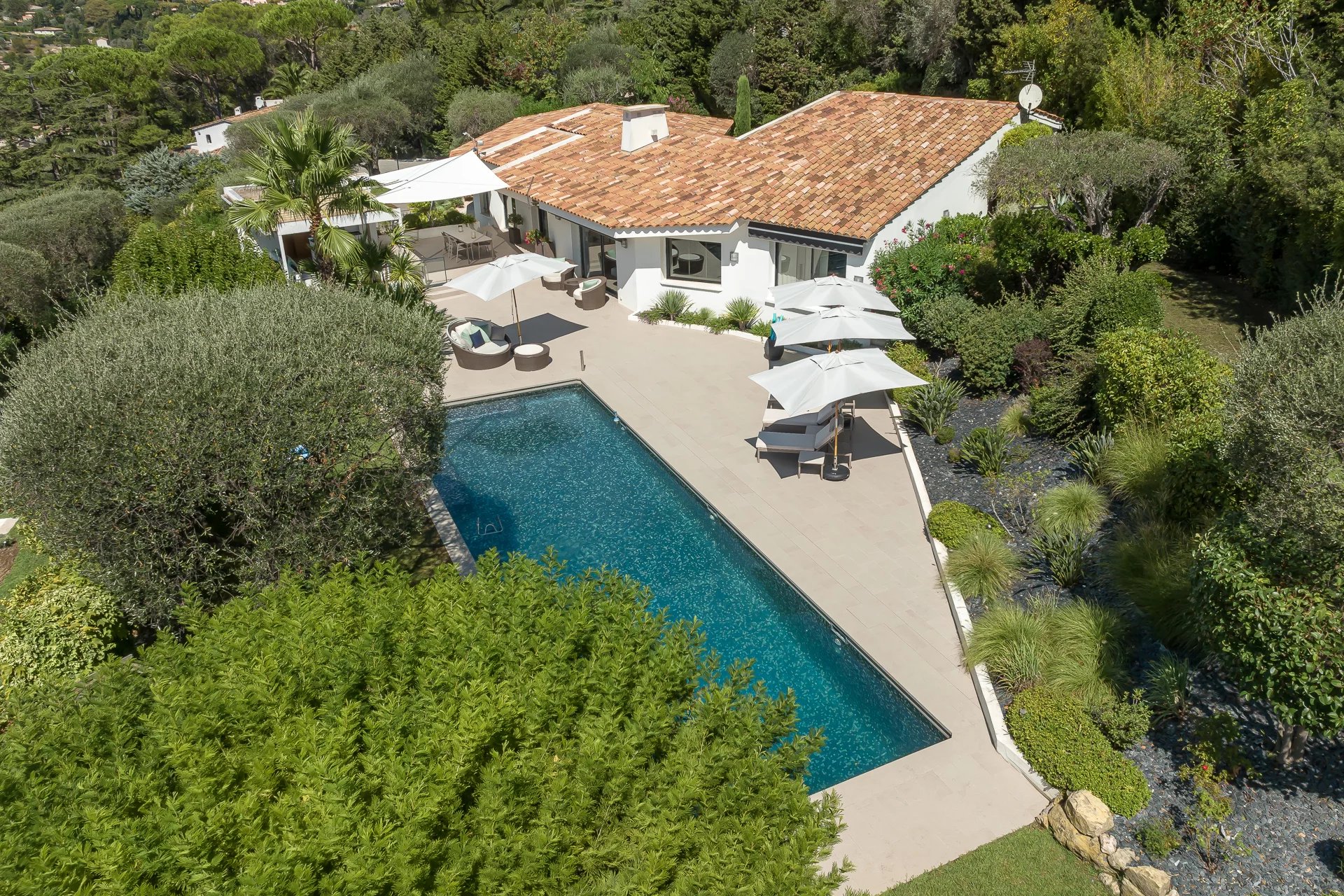 Superbe villa avec vue panoramique