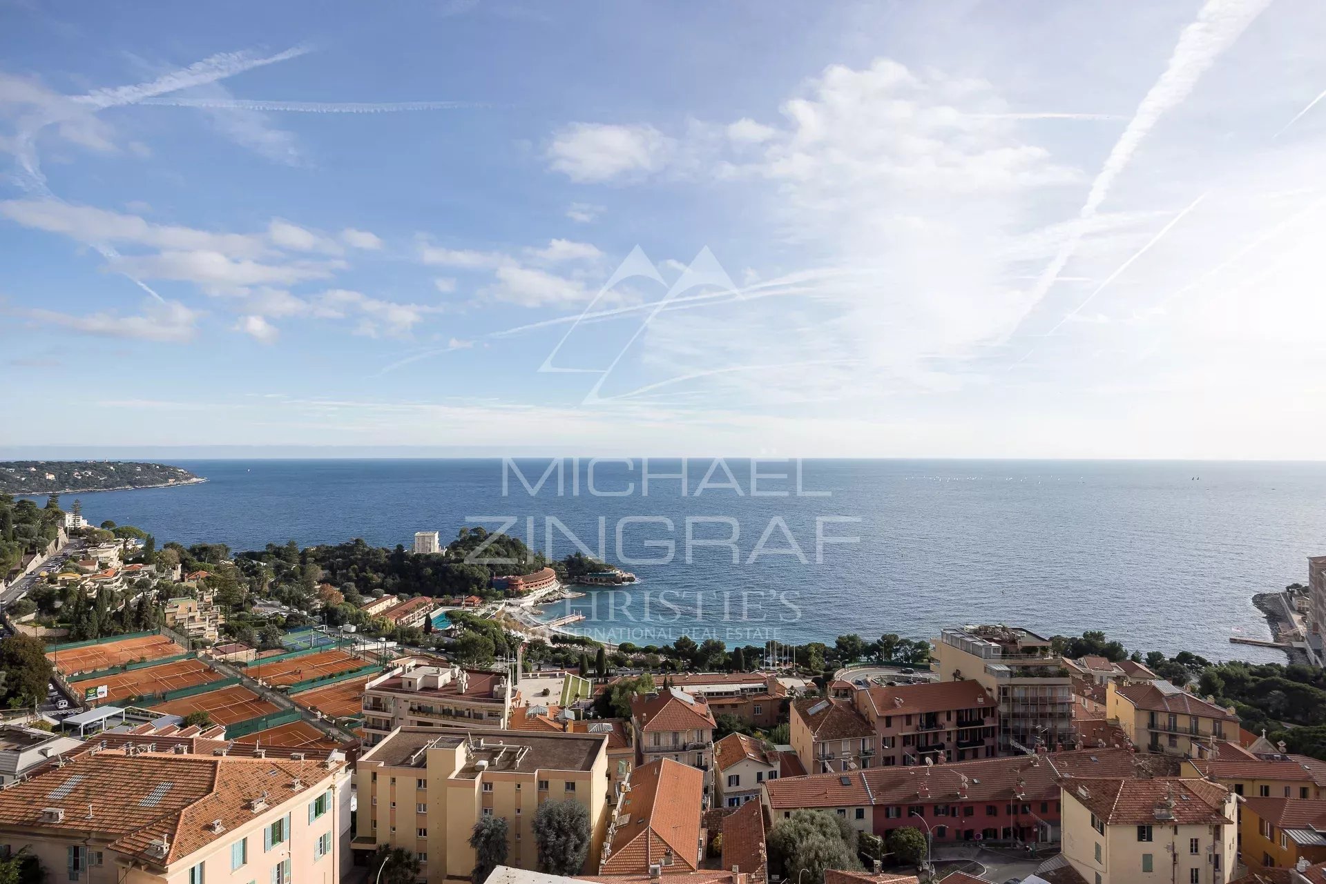 Penthouse - Solarium - Panorama-Meerblick in der Nähe von Monaco