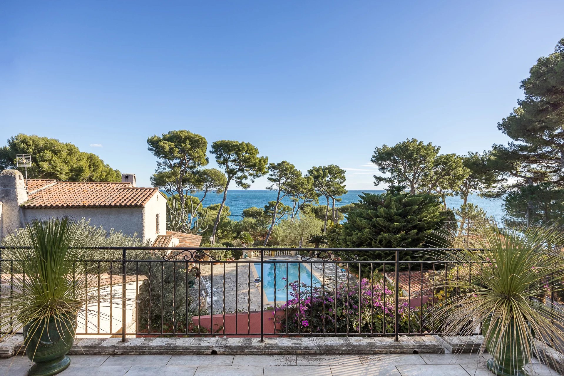 Villa provençale avec vue mer