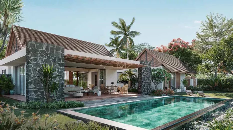 Villa in the heart of lush greenery