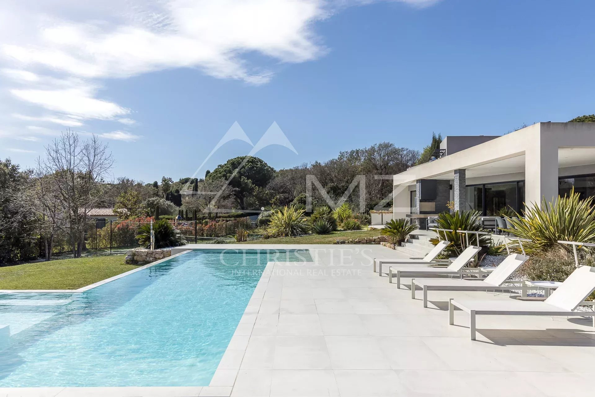 Auribeau-sur-Siagne - Magnifique villa d'architecte avec vue mer