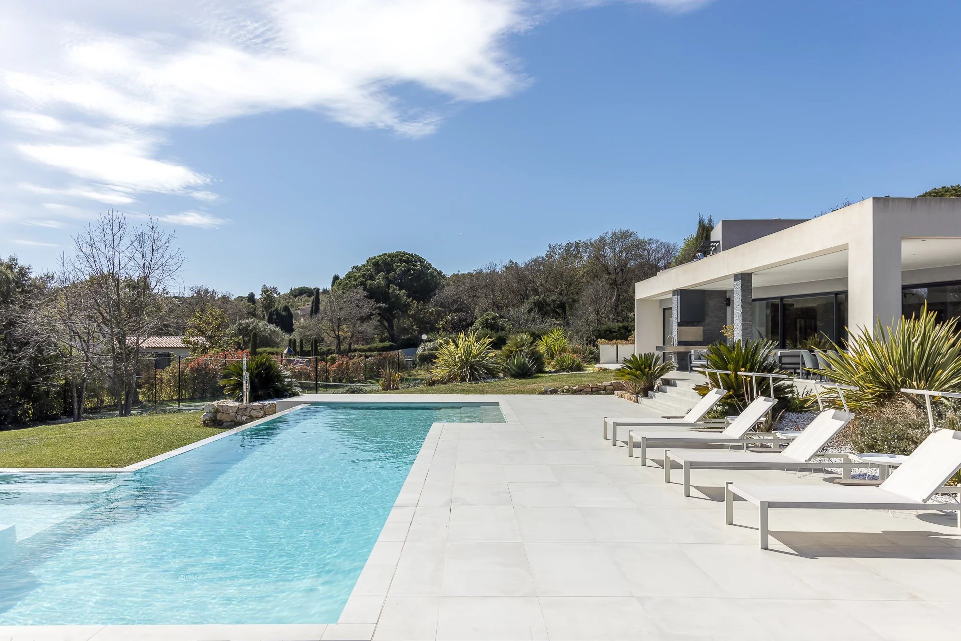 Auribeau-sur-Siagne - Magnifique villa d'architecte avec vue mer