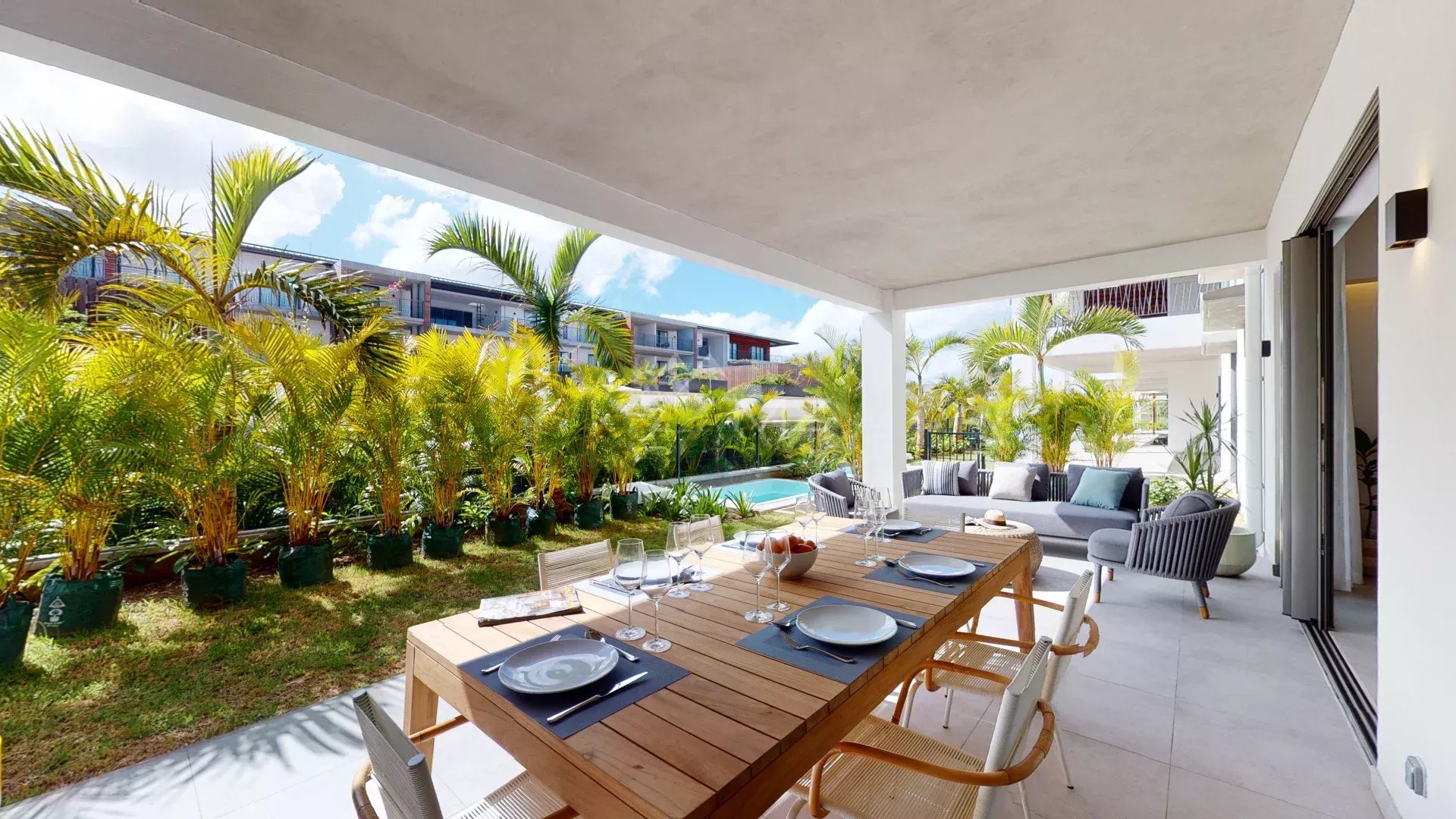 Mauritius - Grand Baie - Wohnung im Herzen einer Residenz mit Dienstleistungen