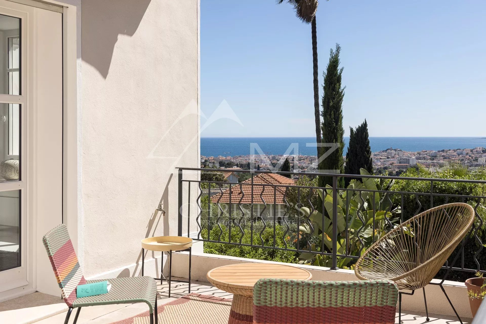 Hauteurs de Cannes - Vue mer panoramique