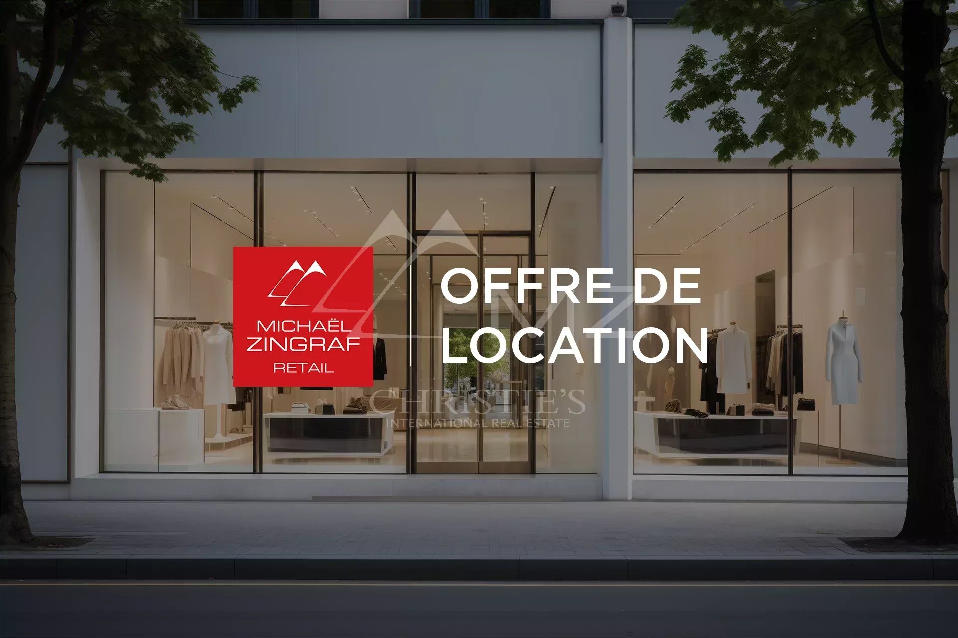 OFFRE DE LOCATION BOUTIQUE