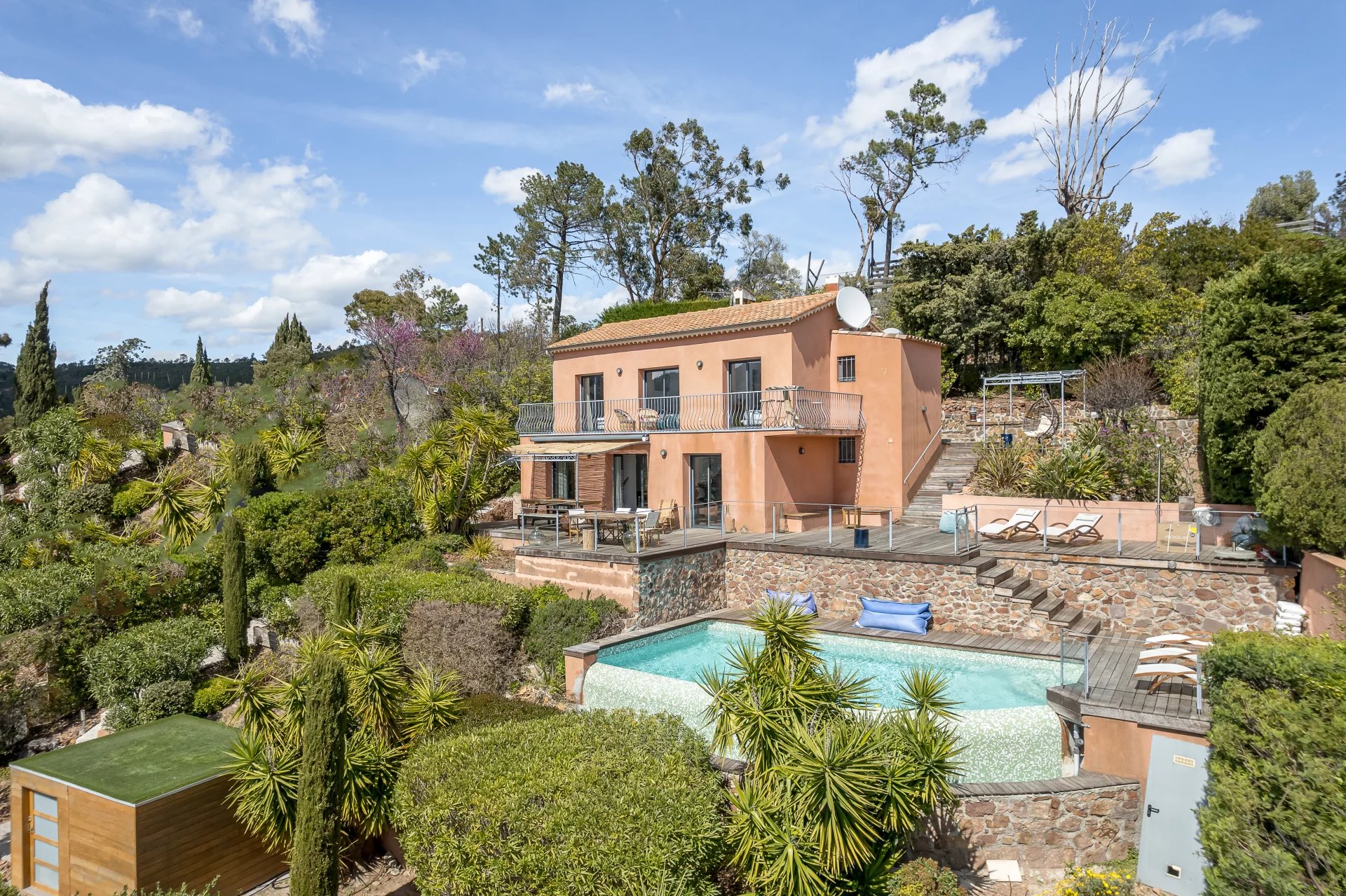 Nahe Cannes - Villa mit Meerblick