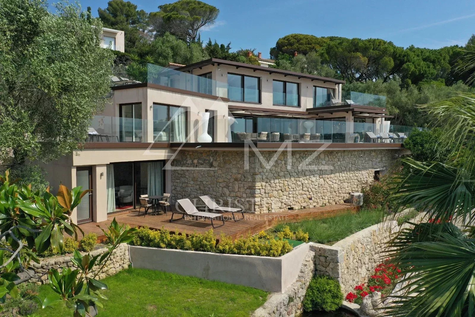 Mougins - Villa contemporaine avec vue panoramique mer - 7 chambres