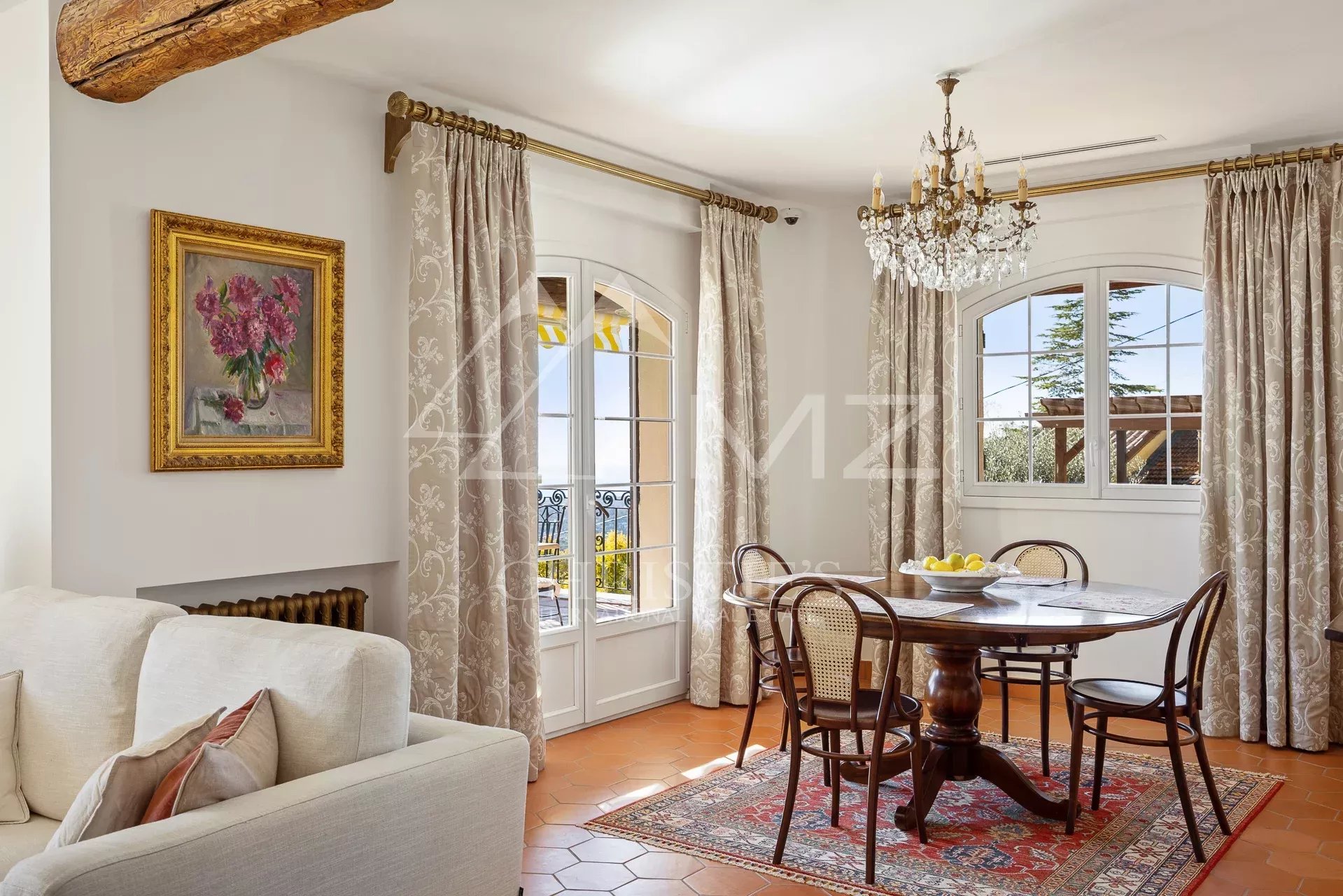 VENCE - CHARMING PROVENCAL BASTIDE WITH PANORAMIC VIEWS