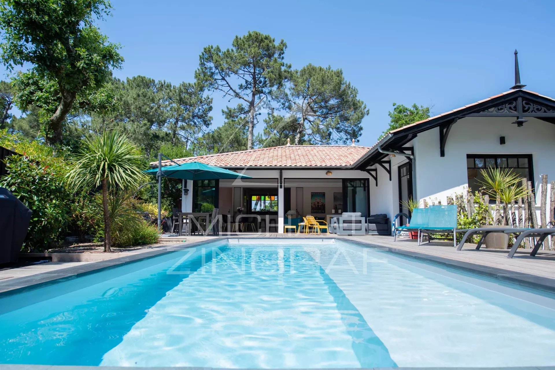 PYLA-SUR-MER - Haïtza - Villa 4 ch avec piscine