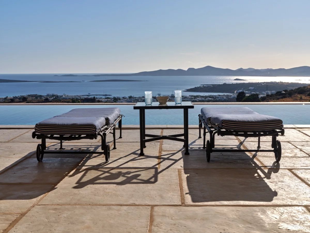 Villa premium près d'Alyki avec vue imprenable sur la mer et Antiparos