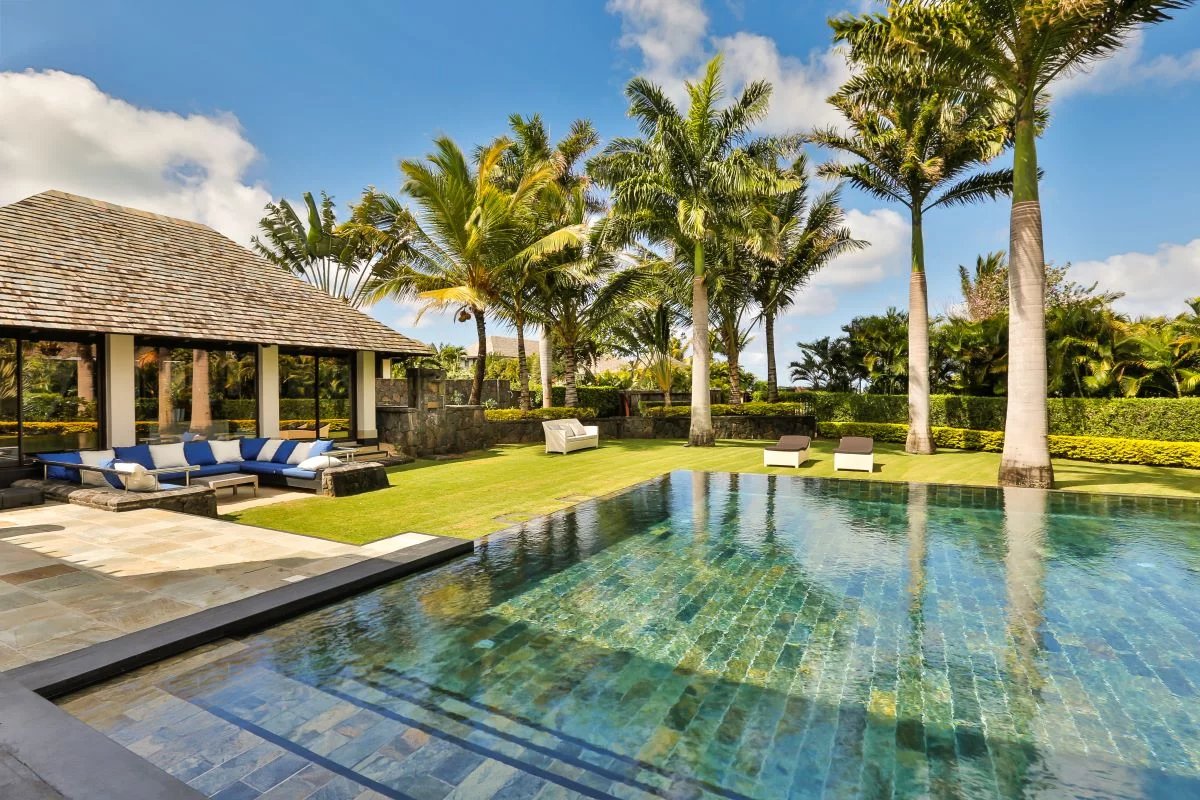 Ile Maurice - Villa pieds dans l'eau - Beau Champ