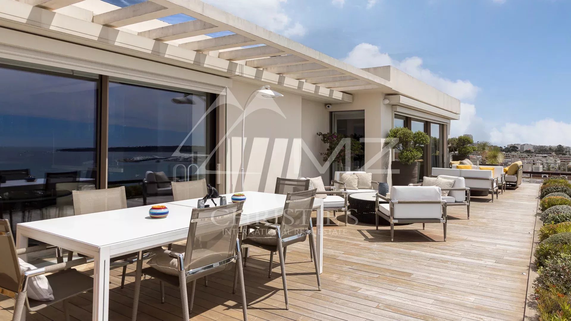 Cannes-Croisette - Exceptionnel Penthouse en duplex - Vue mer panoramique