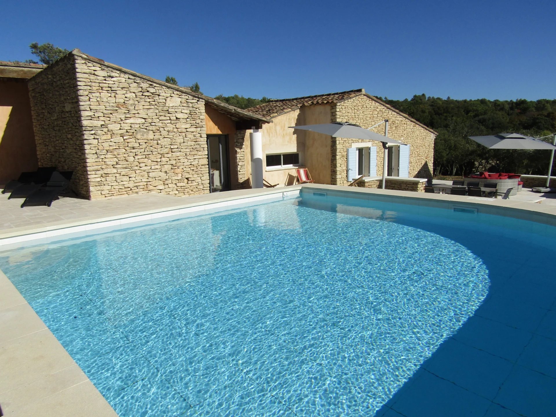 Gordes - Superbe maison de vacances avec vue