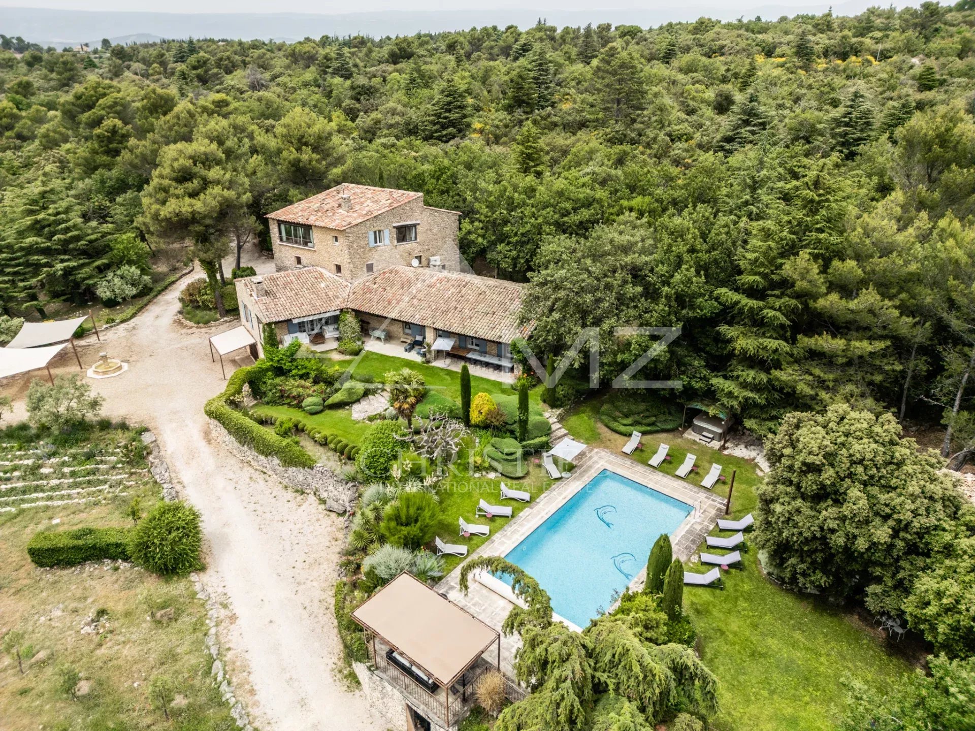 Bonnieux - Superbe mas avec piscine chauffée