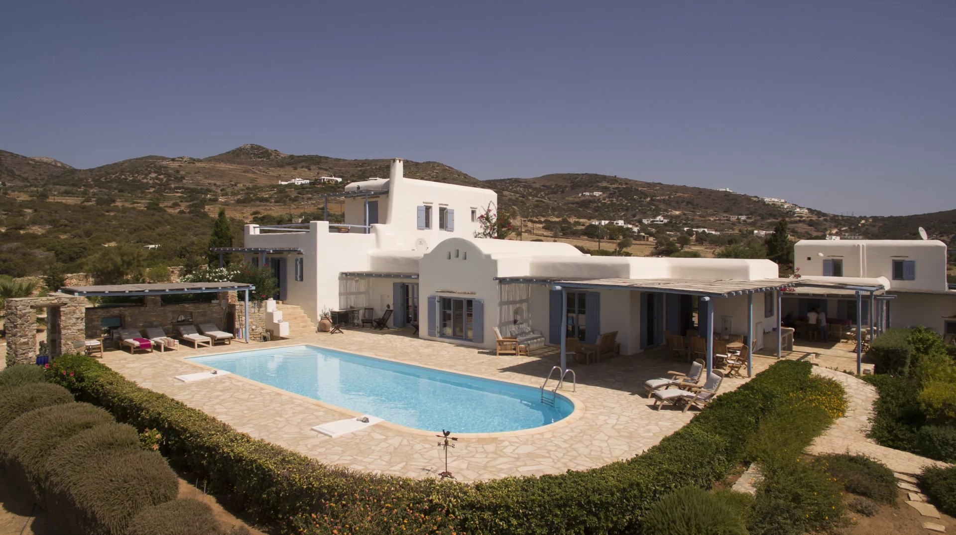 Magnifique villa à Farangas avec vue magnifique sur Antiparos