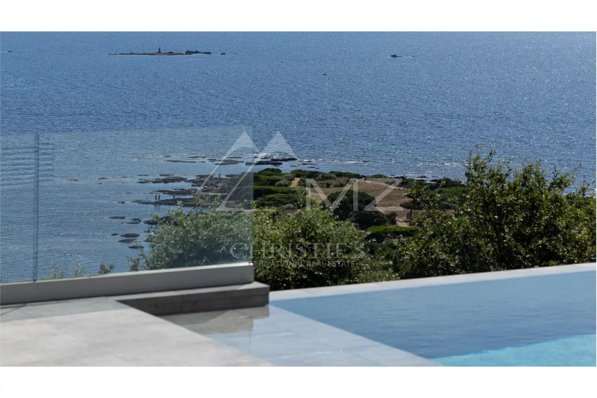 VILLA CONTEMPORAINE - VUE MER EXCEPTIONNELLE - EXCLUSIVITE