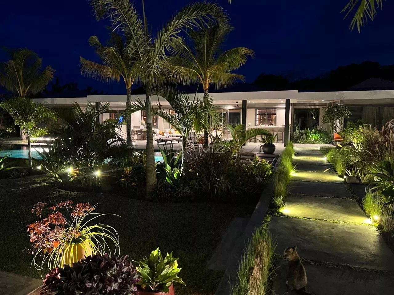 Architect's villa in the north of Mauritius