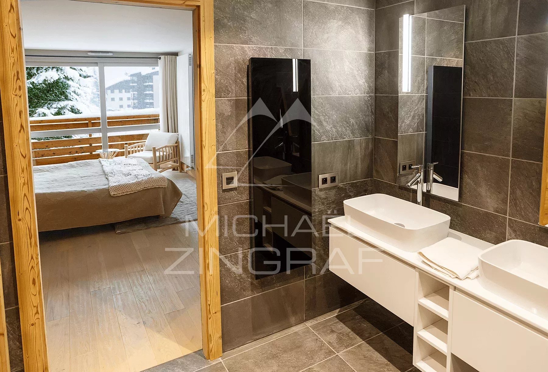 Megève Rochebrune Three-room apartment - Four-room apartment possible