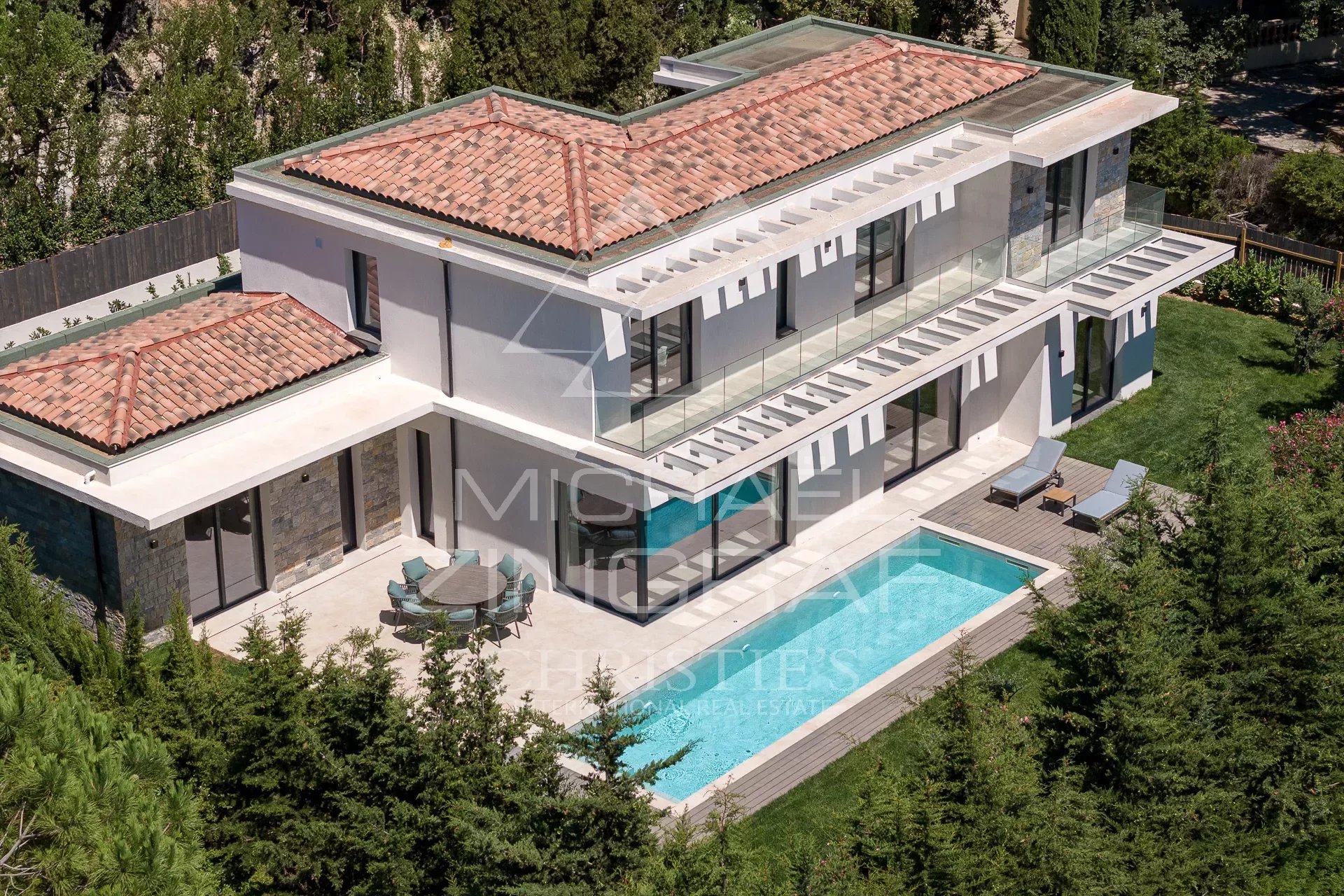 Villa neuve contemporaine à Mougins