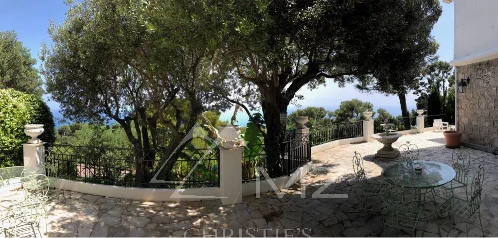 Cap d'Ail - Apartment with garden and splendid sea view