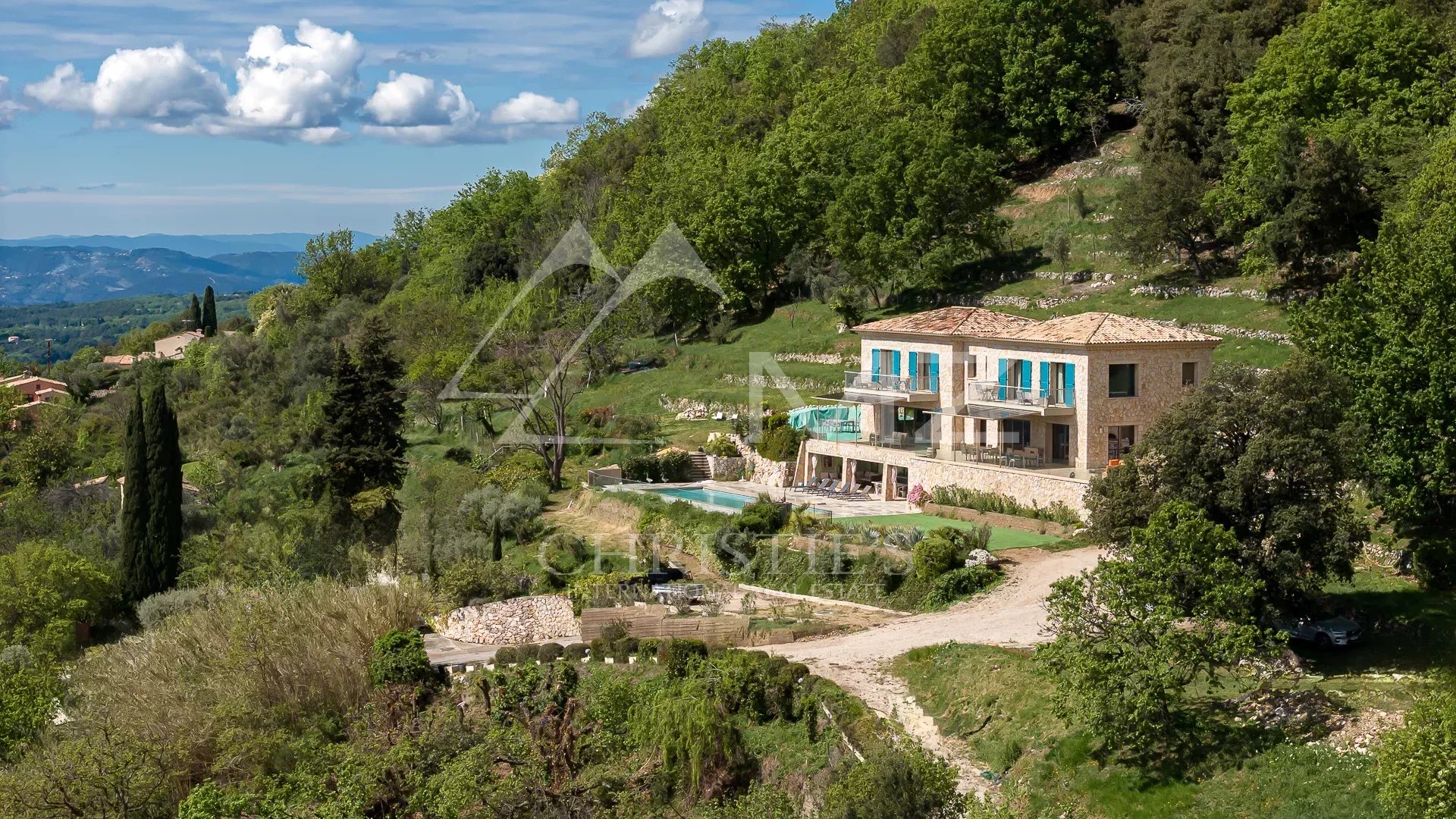 Proche Saint-Paul de Vence - Vue mer époustouflante