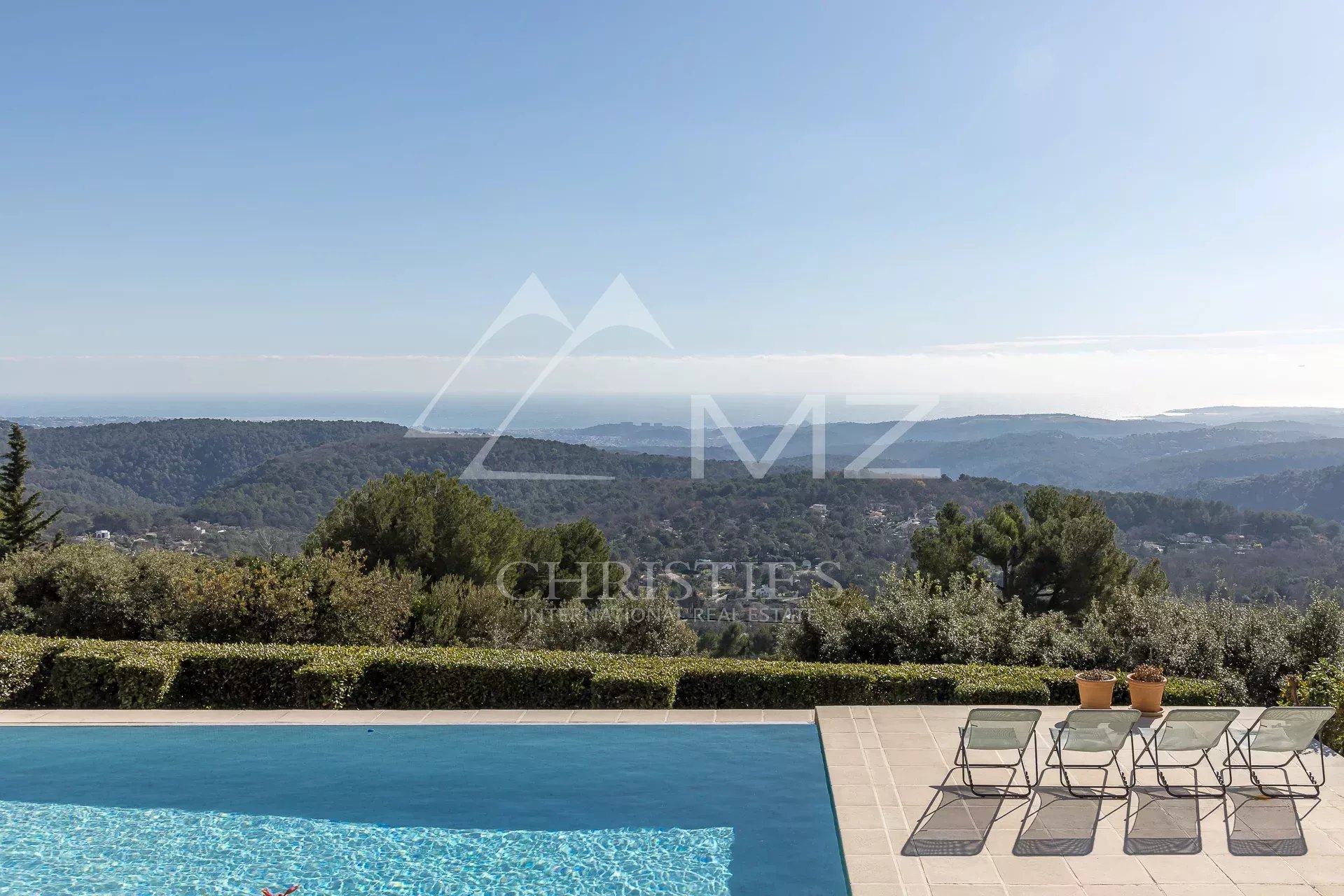 Tourrettes sur Loup - Provenzalisches Landhaus mit Meerblick