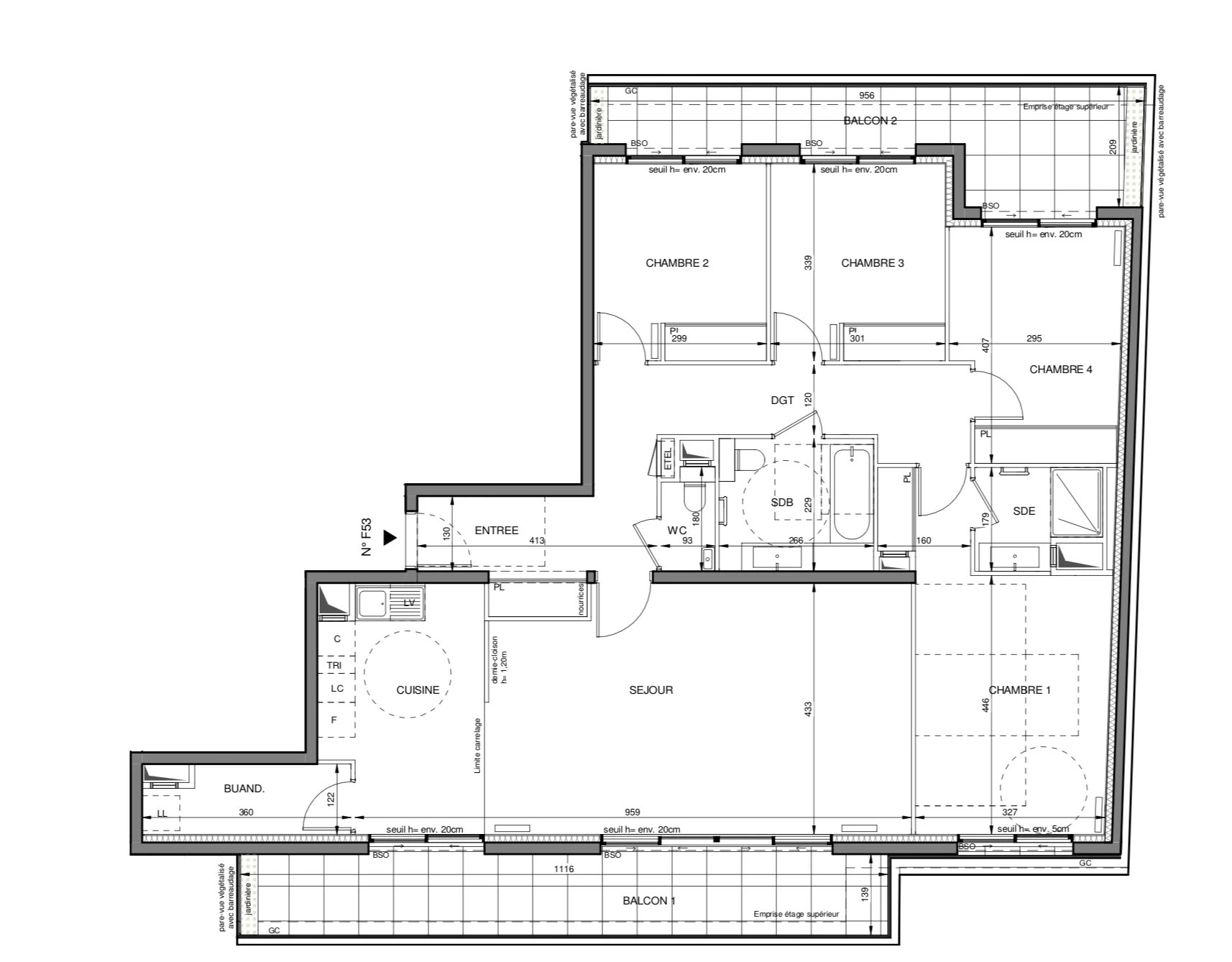 Zum Verkauf - Neubau - 4-Zimmer-Wohnung - Boulogne-Billancourt (92)