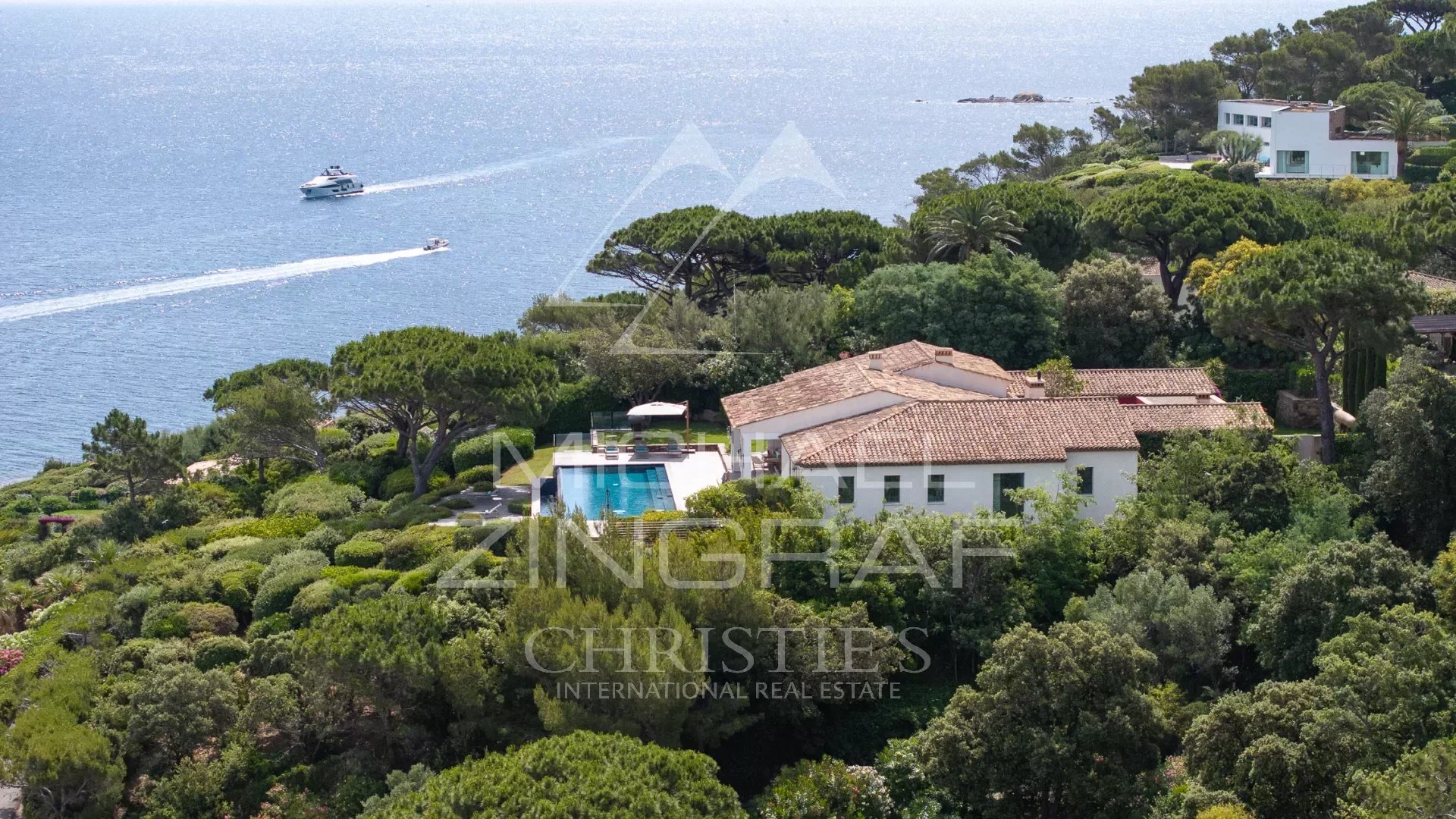 Saint-Tropez - Les Parcs, außergewöhnliche zeitgenössische Villa