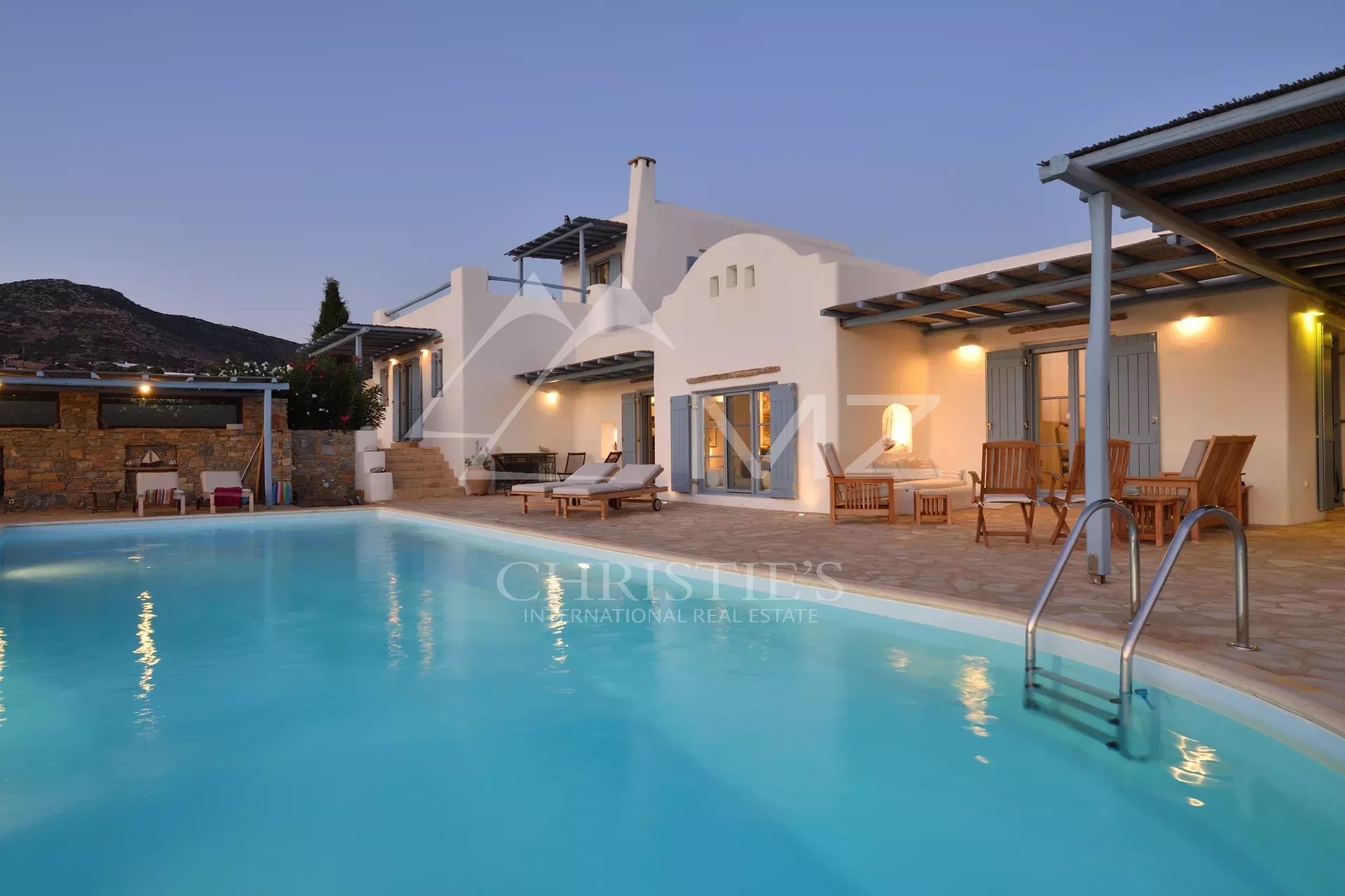 Magnifique villa à Farangas avec vue magnifique sur Antiparos