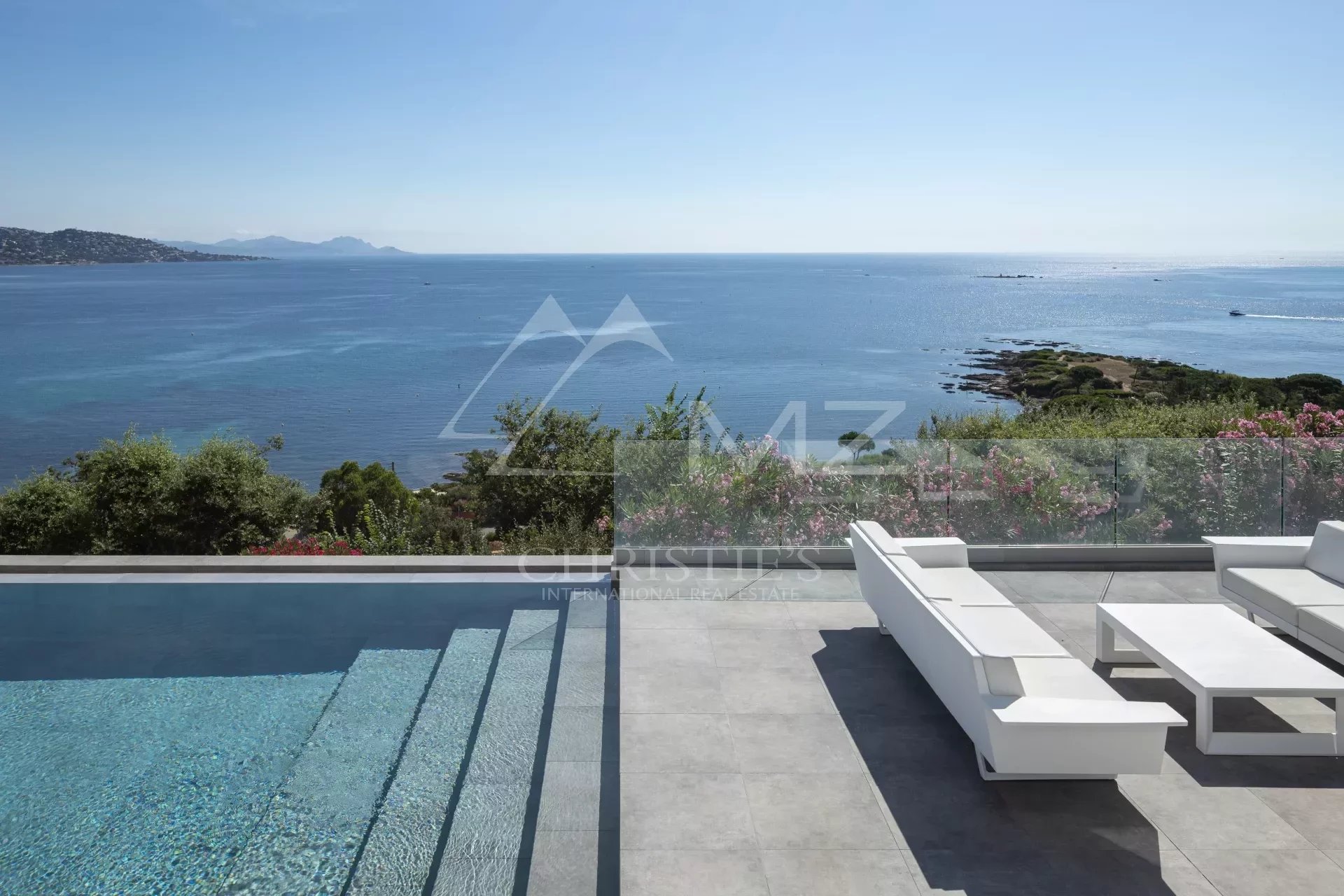 VILLA CONTEMPORAINE - VUE MER EXCEPTIONNELLE - EXCLUSIVITE