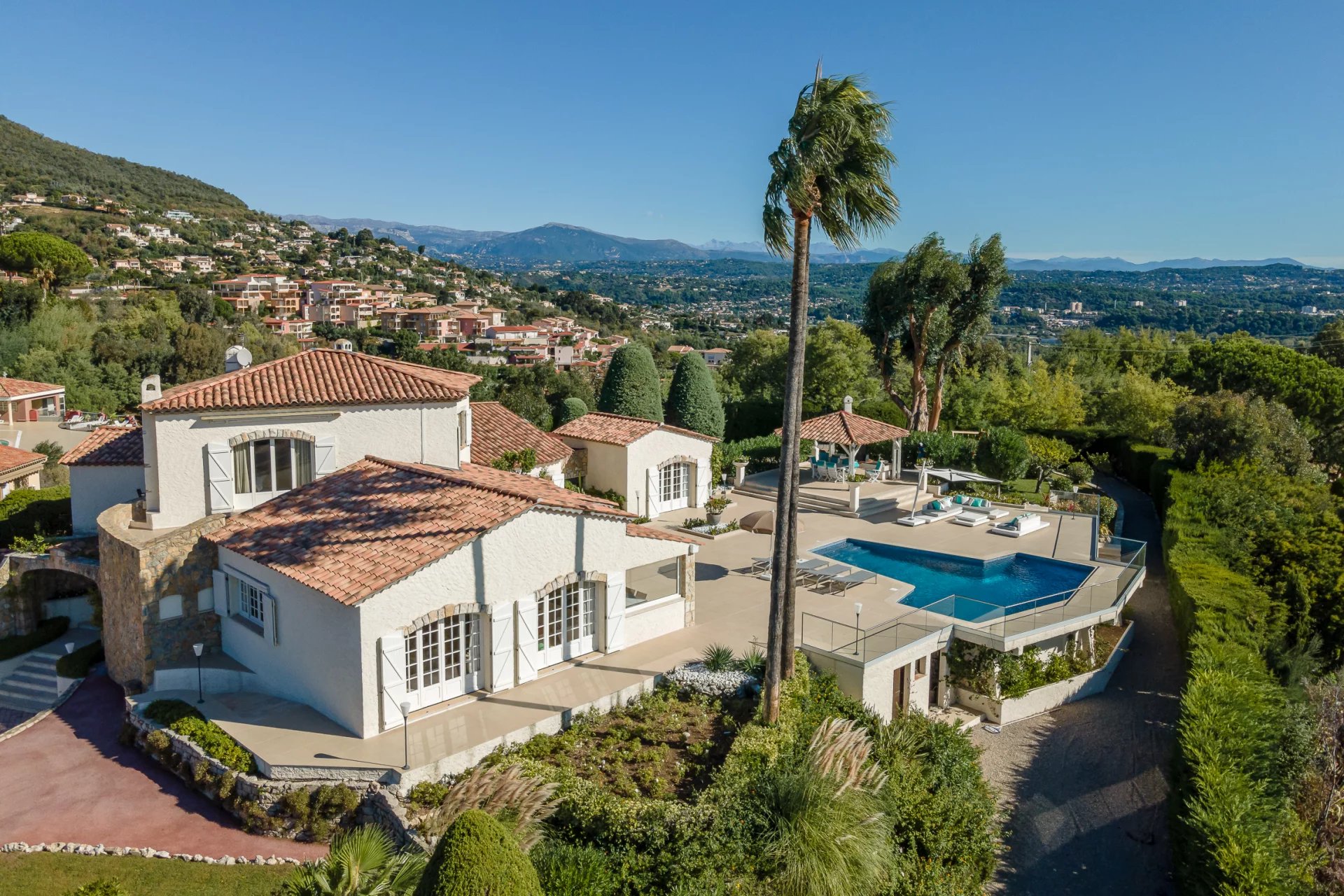 Nahe Cannes - Villa mit Meerblick