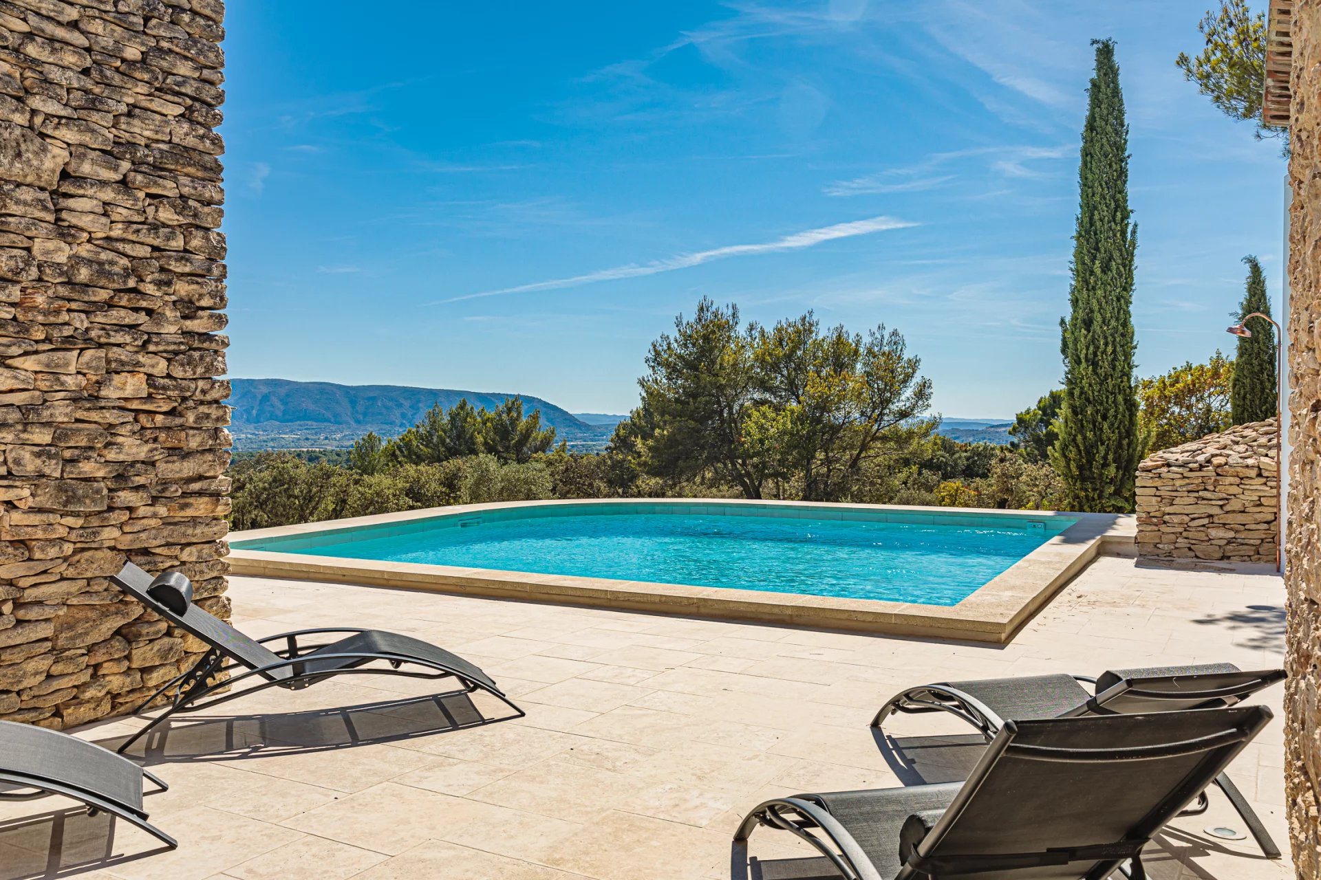 Gordes - Superbe maison de vacances avec vue