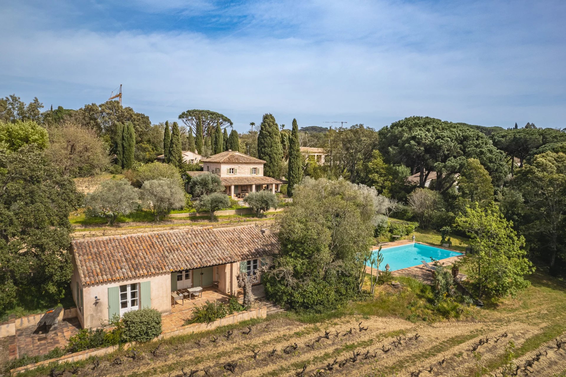 Belle propriété à St-Tropez