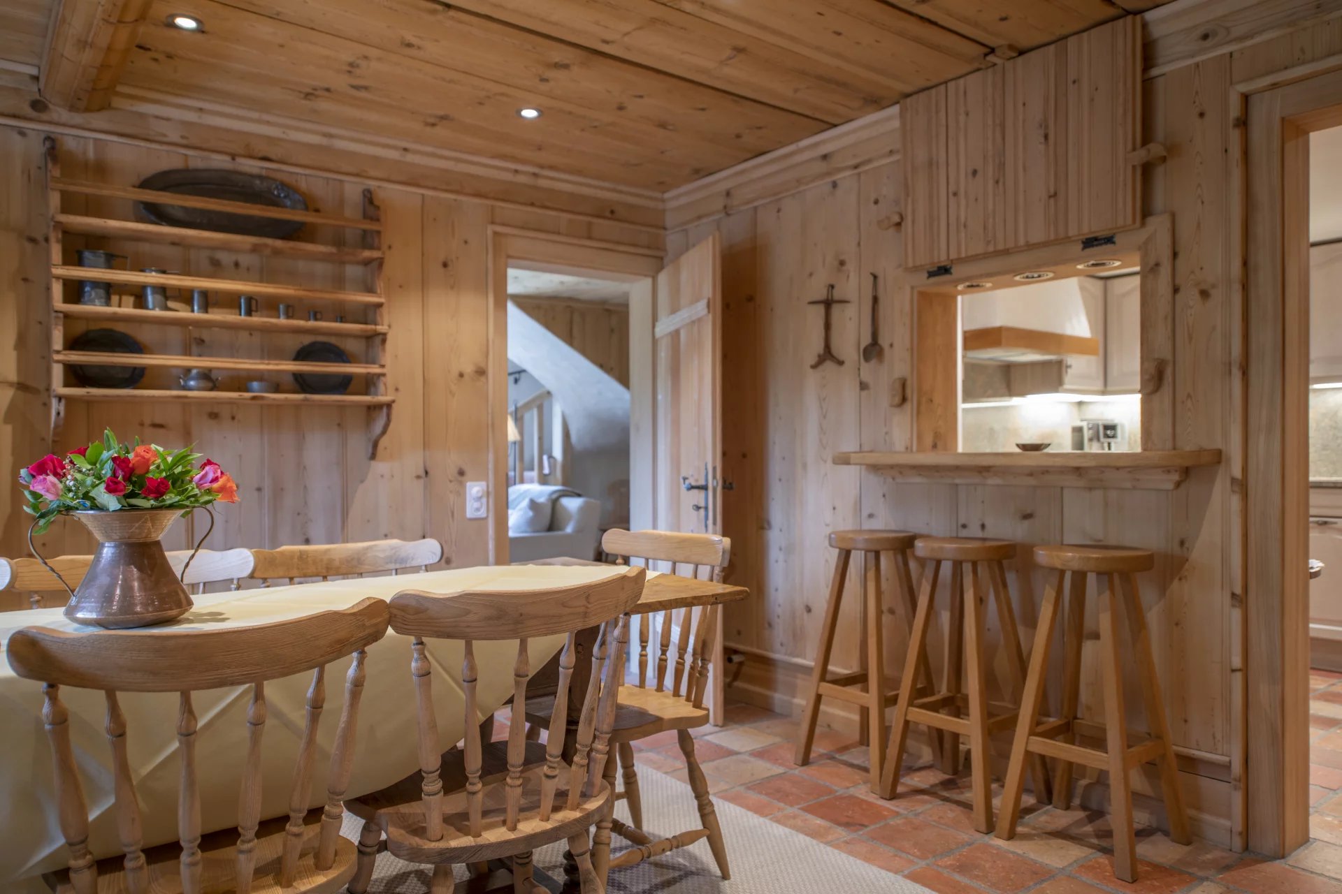 Chalet traditionnel à louer à Oberbort avec vue imprenable