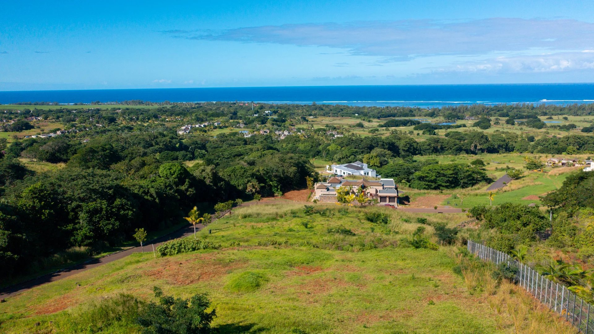 Ile Maurice - Terrain a bâtir, la plus prestigieuse vue de l'Ile - Bel Ombre