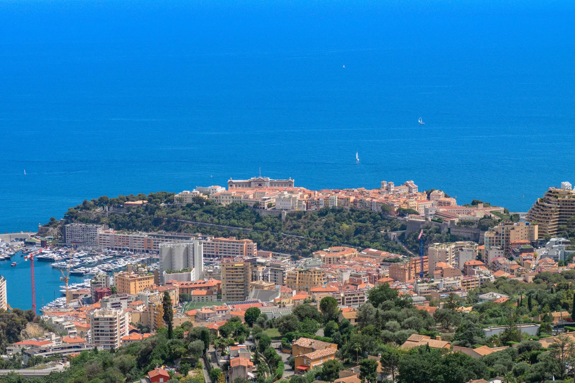 Villa de charme avec vue panoramique mer à la Turbie