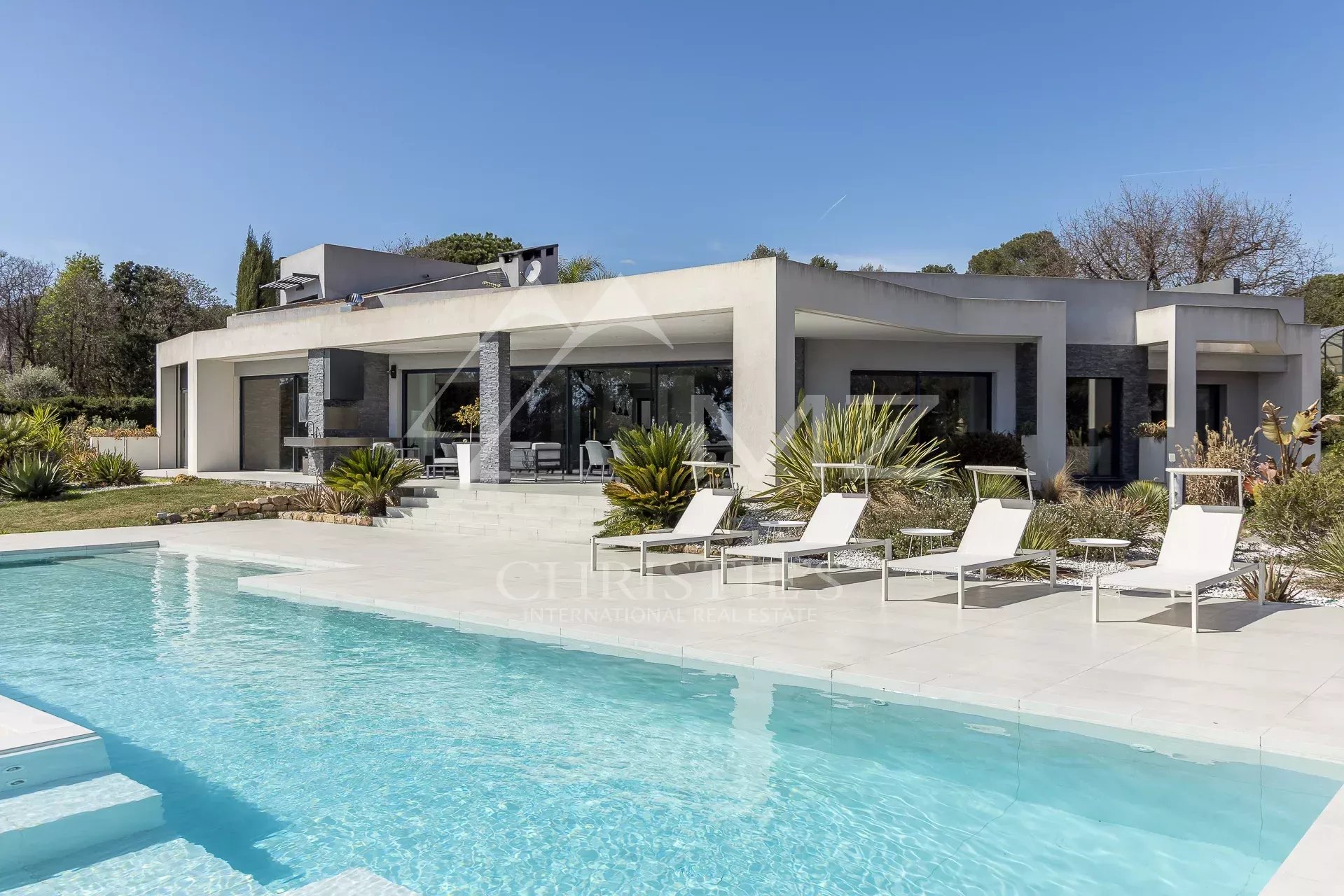 Auribeau-sur-Siagne - Magnifique villa d'architecte avec vue mer