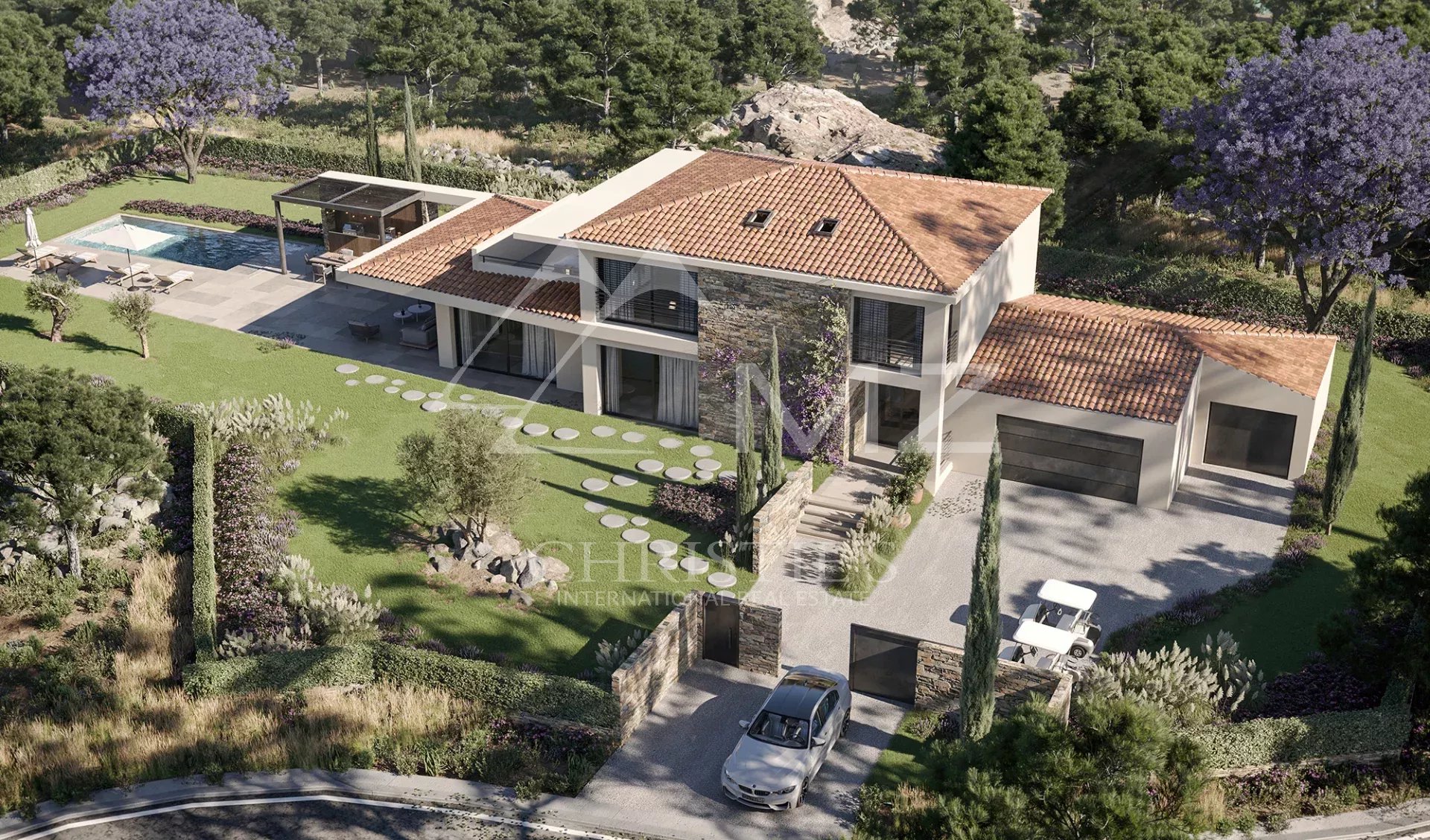 Domaine Terre Blanche - Villa en construction