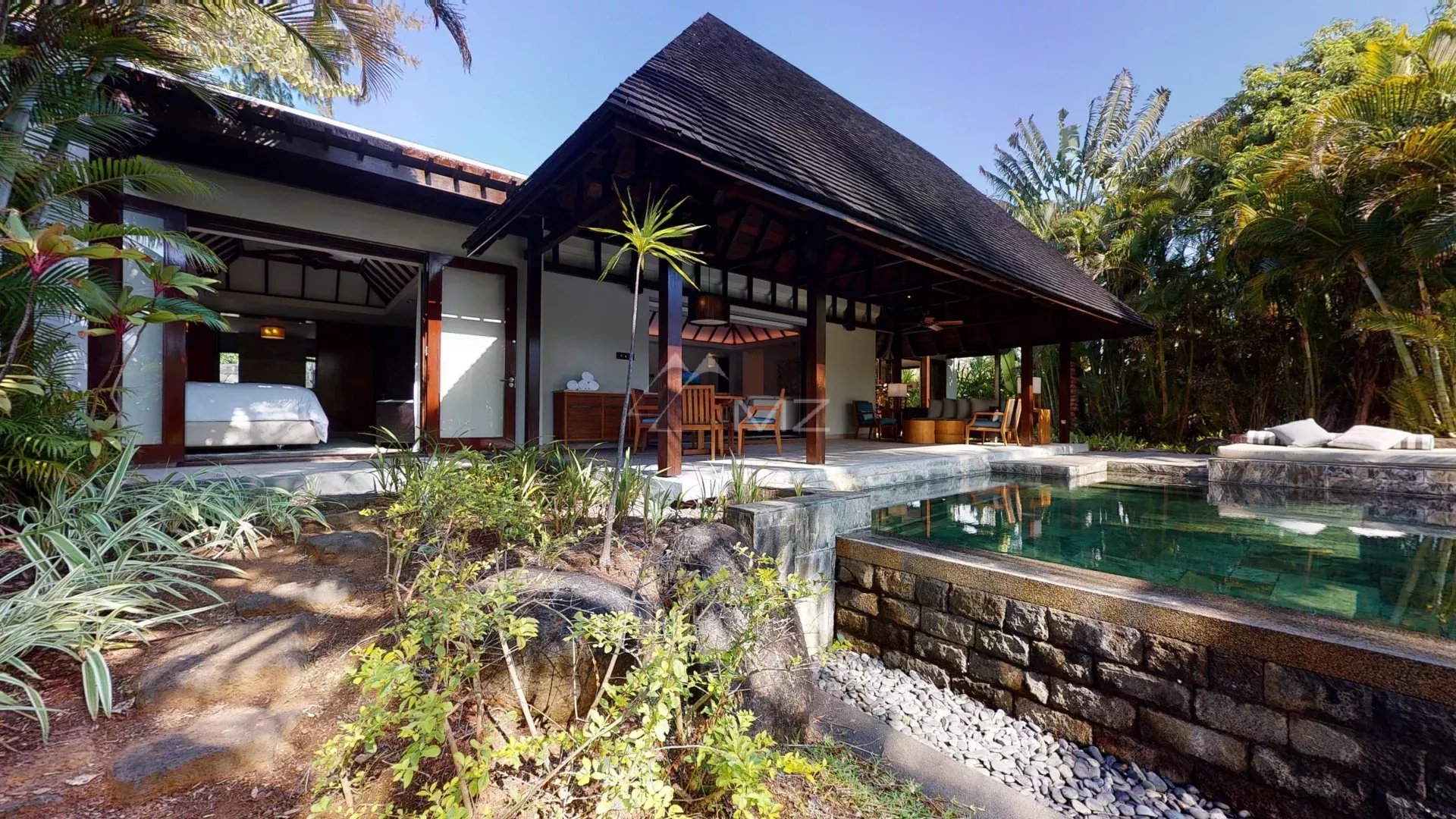 Mauritius - Villas vier Jahreszeiten auf Golf - Beau Champ