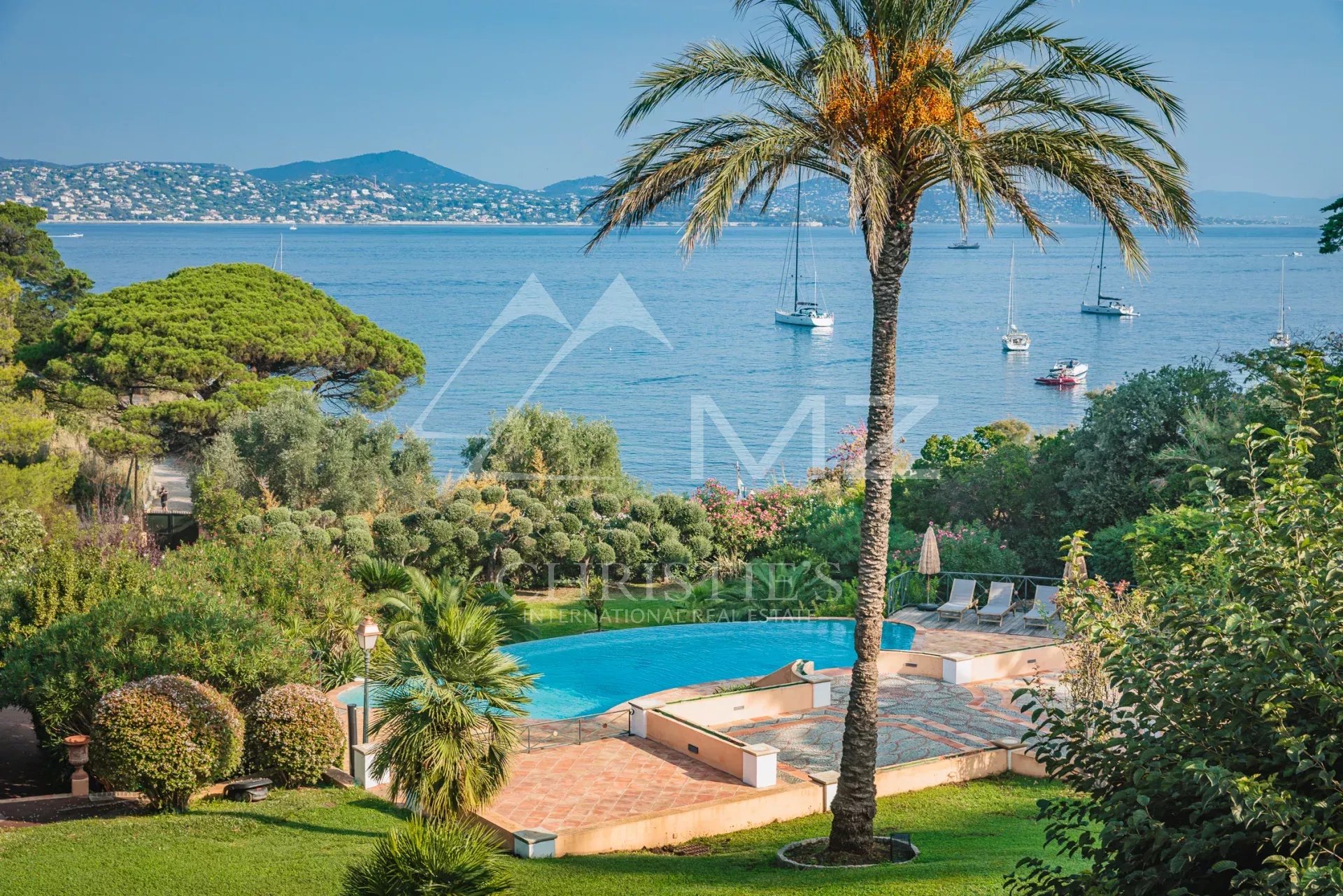 Saint-Tropez - Somptueuse propriété pieds dans l'eau