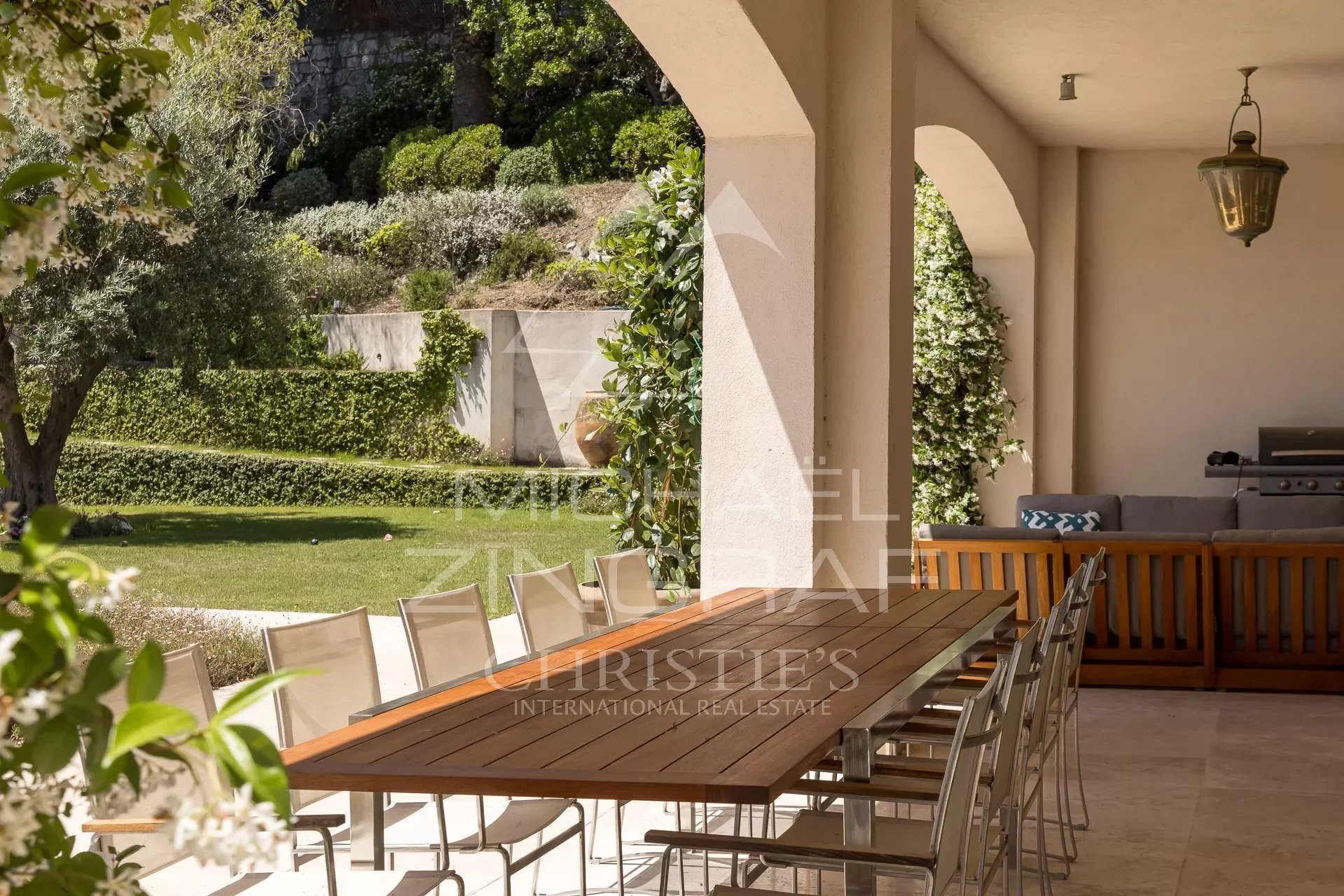 Mougins - Zu Fuß zum Dorf, Panoramablick auf das Meer - 5 Schlafzimmer