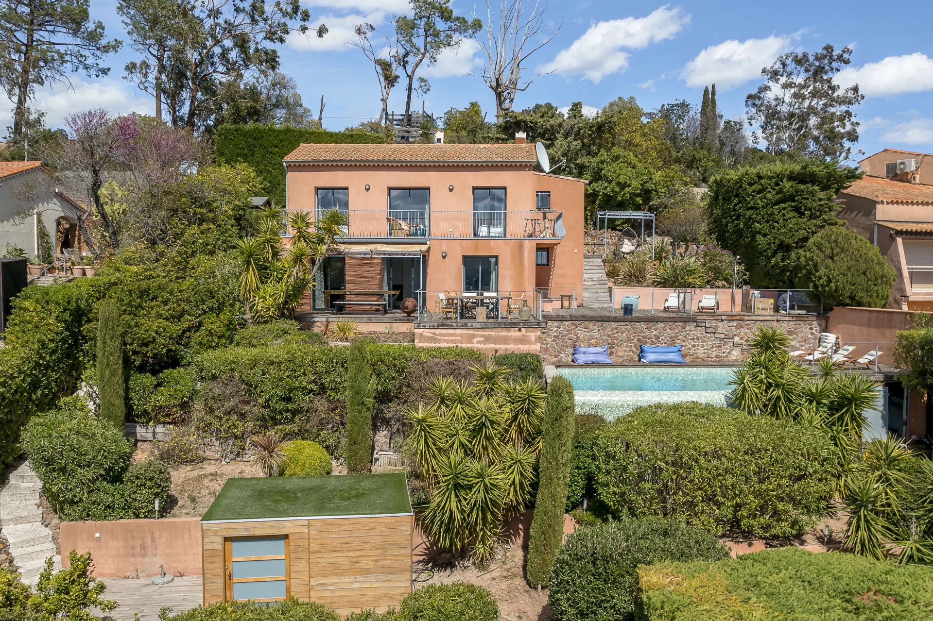 Nahe Cannes - Villa mit Meerblick