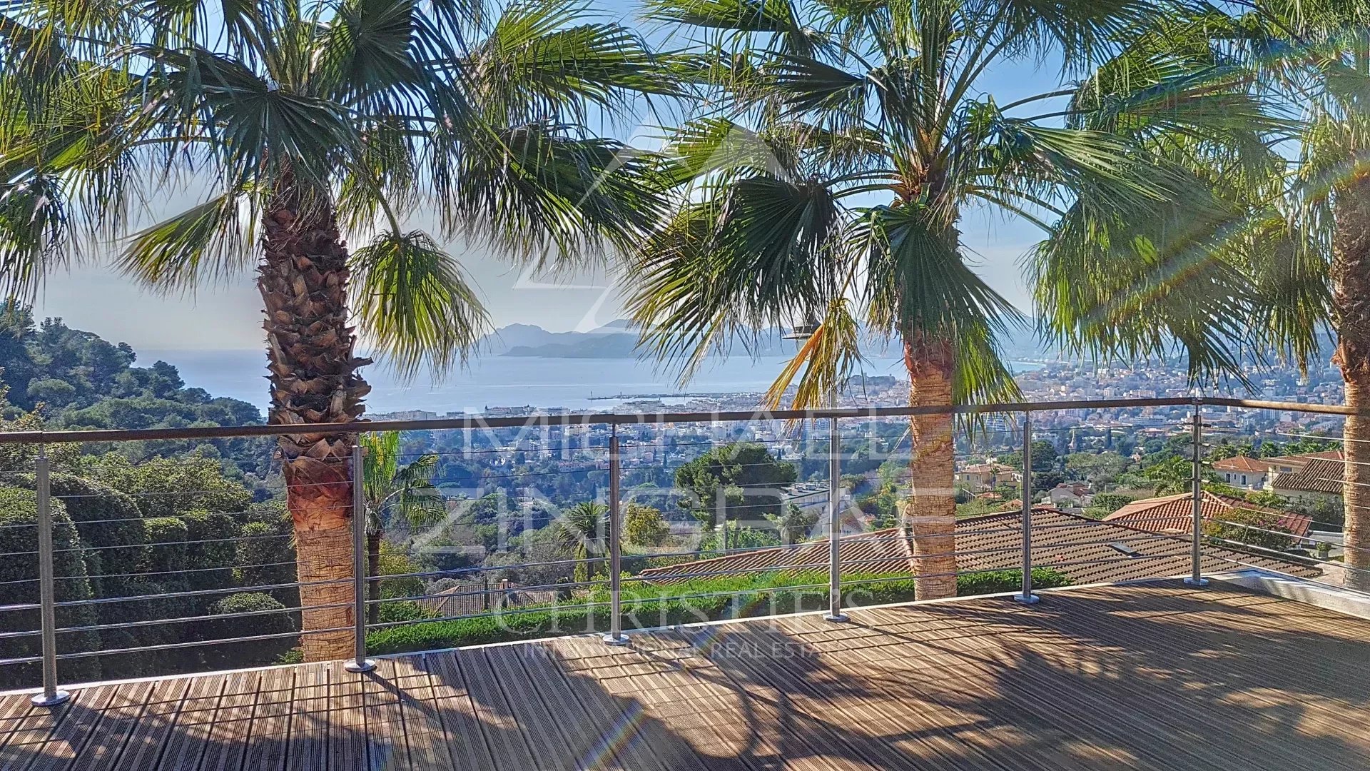 Cannes-Kalifornien - Villa mit Panorama-Meerblick