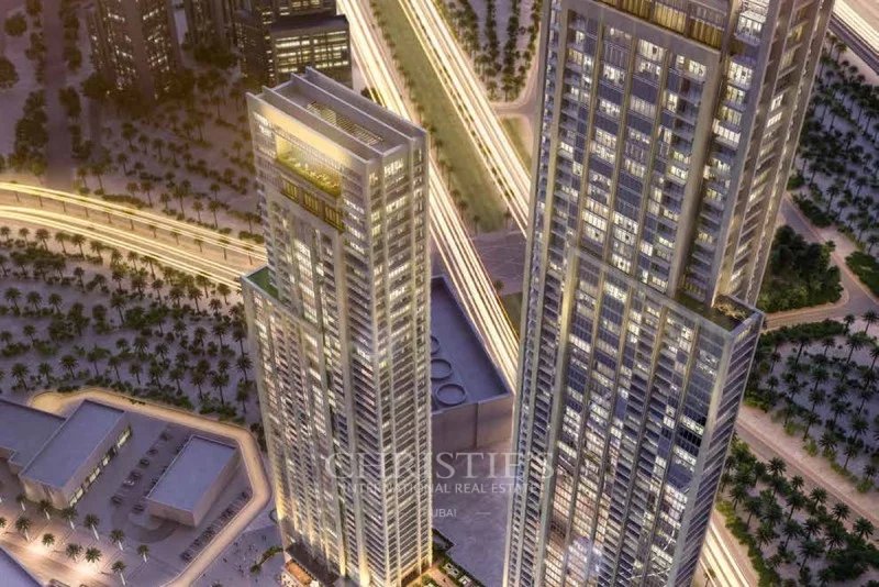 High Floor with Burj and Dubai Opera Views | 3 Bed